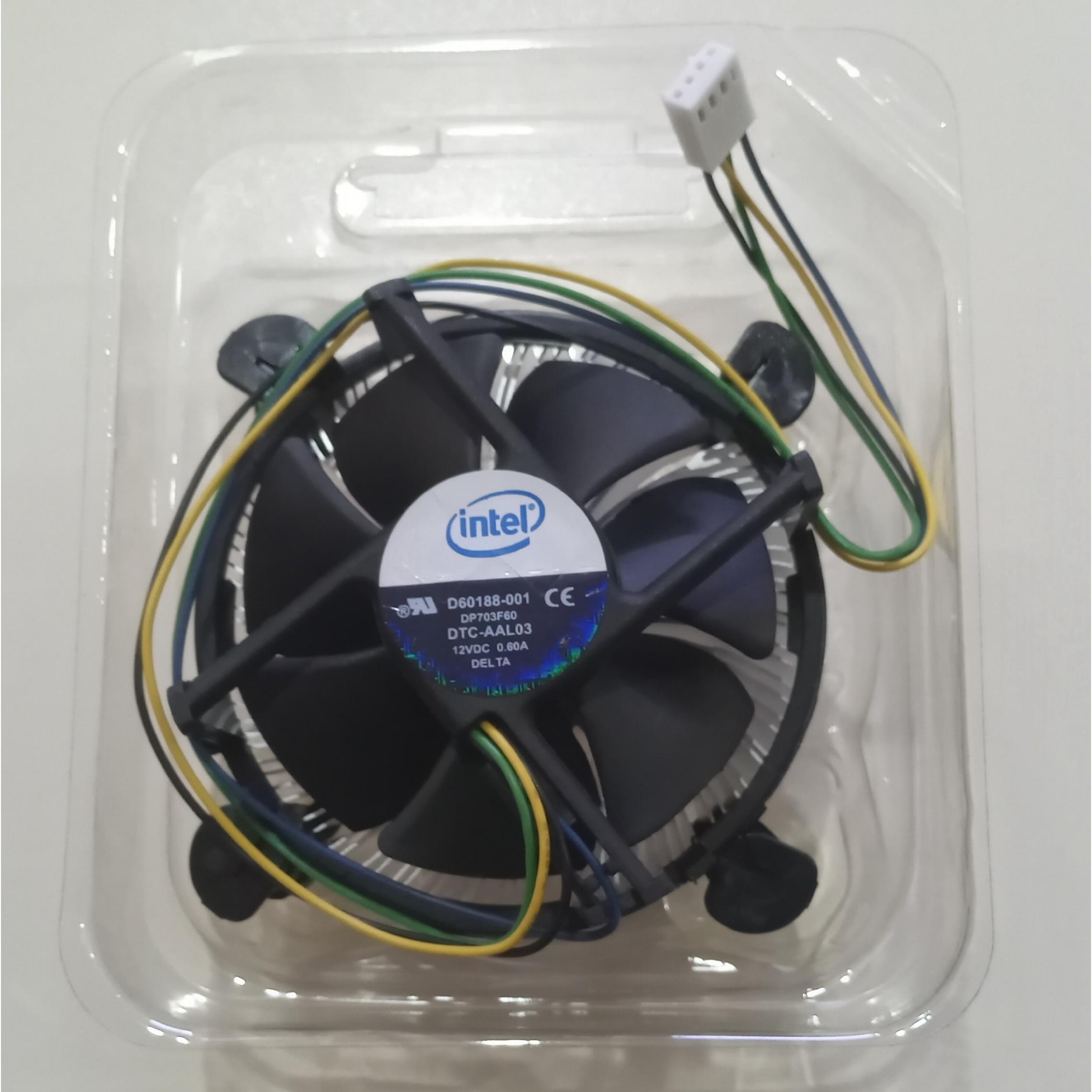 فن CPU اورجینال 0/60 A نو مدل intel DTC-AAL03