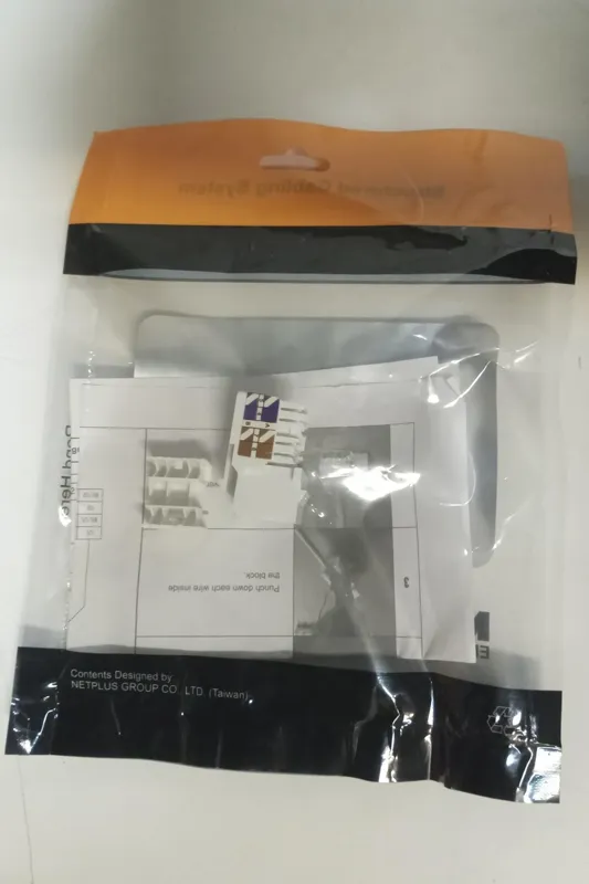 30عدد کیستون شبکه CAT6-UTP نو برند NETPLUS