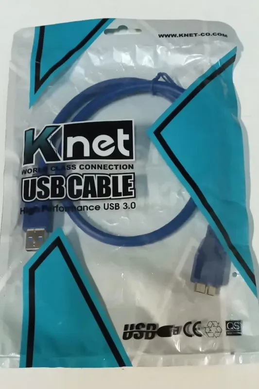 کابل مبدل هارد اکسترنالUSB 3 نو برند Knet