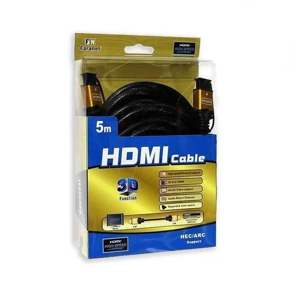 کابل 3D HDMI نو 5متری برند faranet