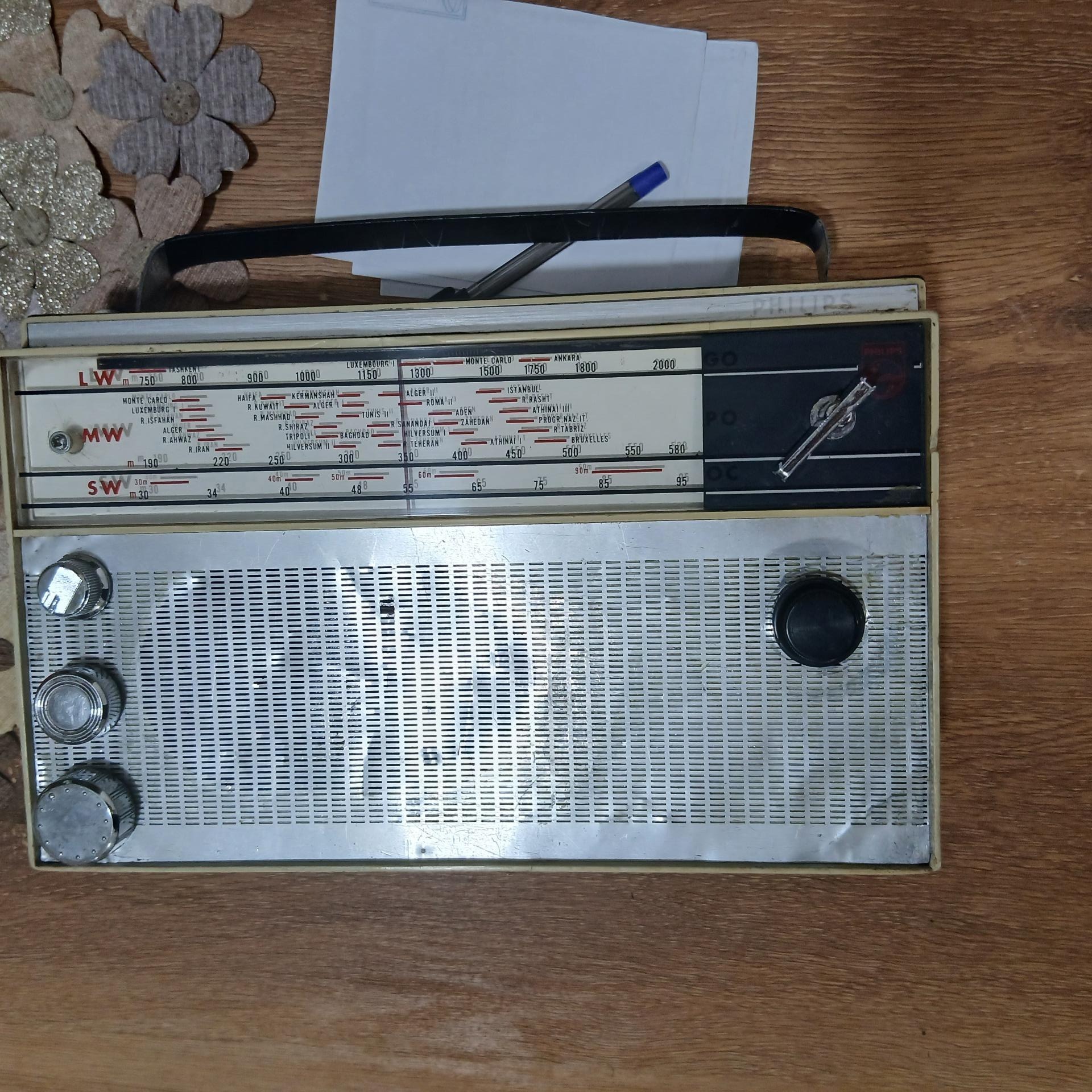 رادیو فیلیپس عتیقه وکمیاب