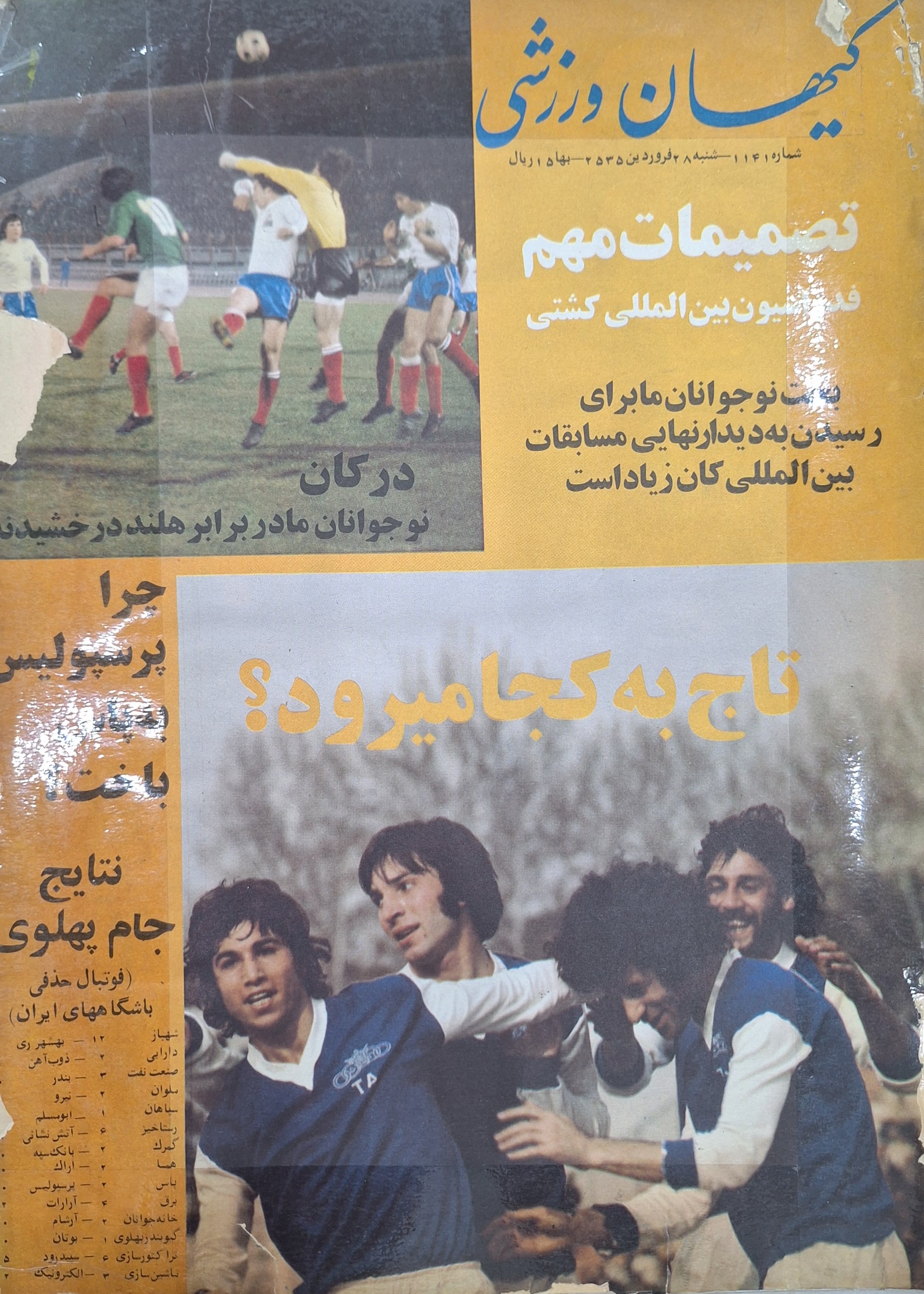کیهان ورزشی ش 1141 فرودین 55