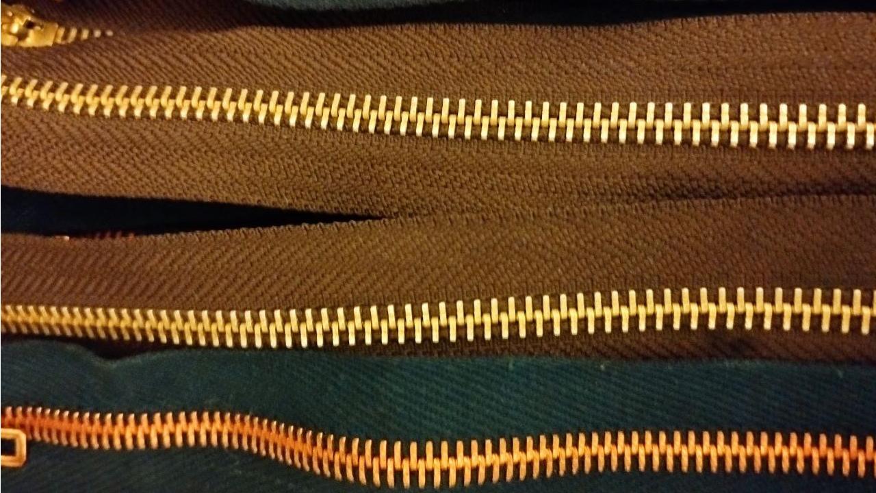 20 سانتی دنده فلزی شلوار لی