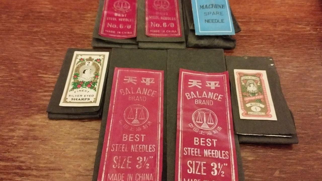 سوزن در سایز های گوناگون