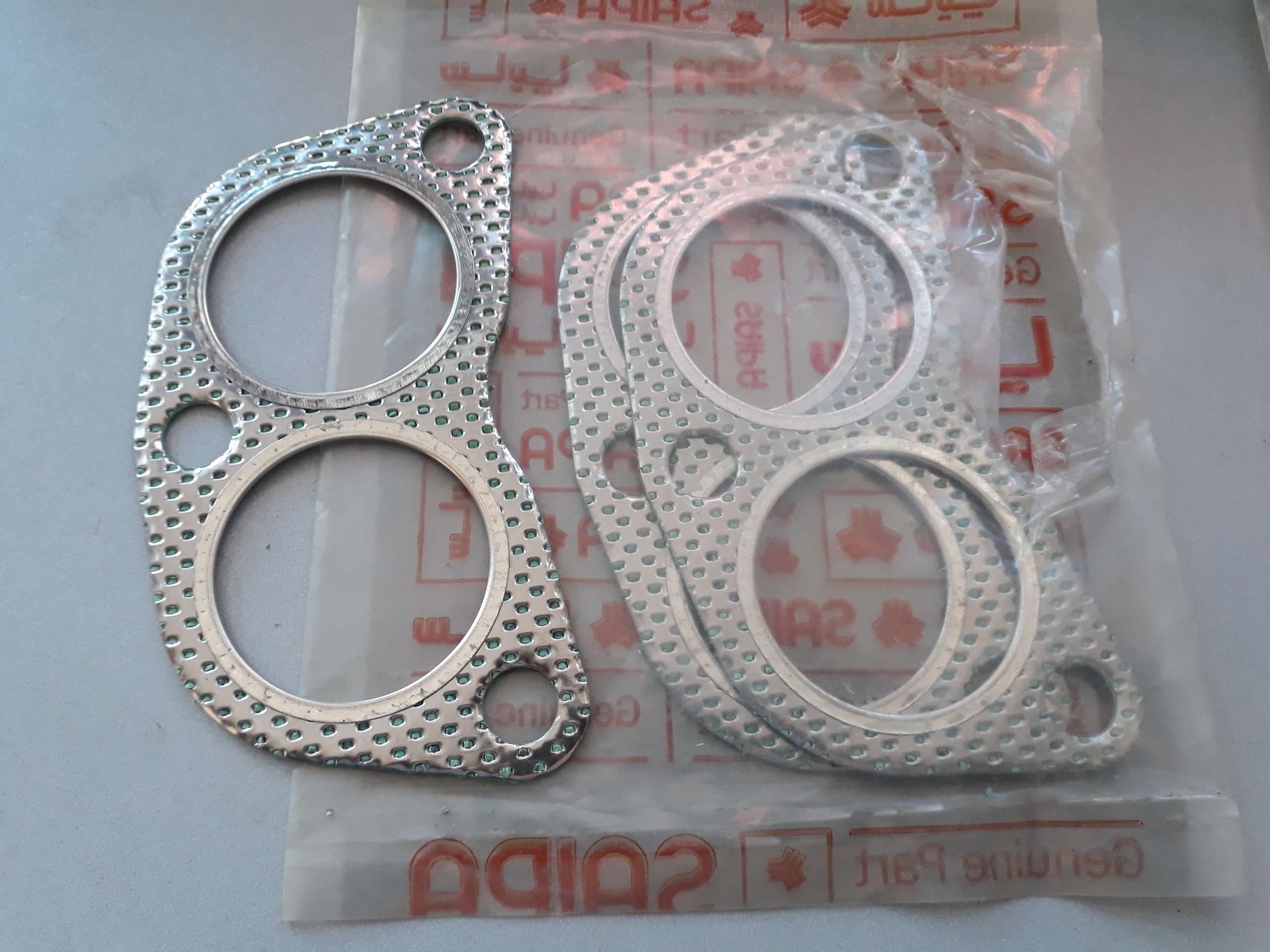 واشر گلویی اگزوز شرکتی نیسان وانت2400سی سی_3 عددی