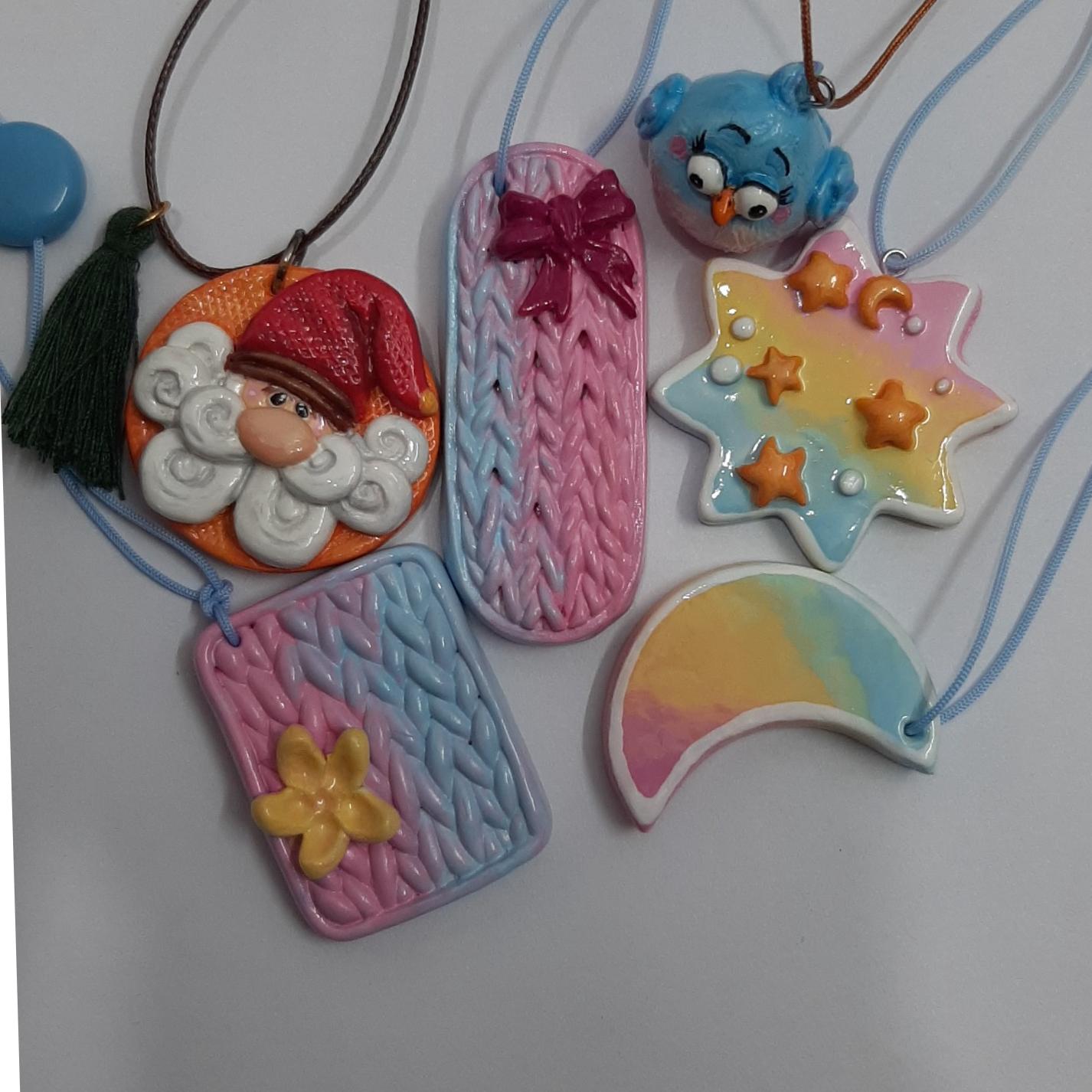 پک 6 تایی آویزهای فانتزی