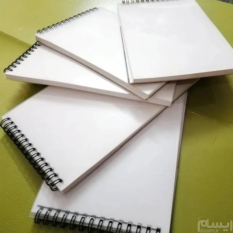 دفترچه سیمی جلد طلقی