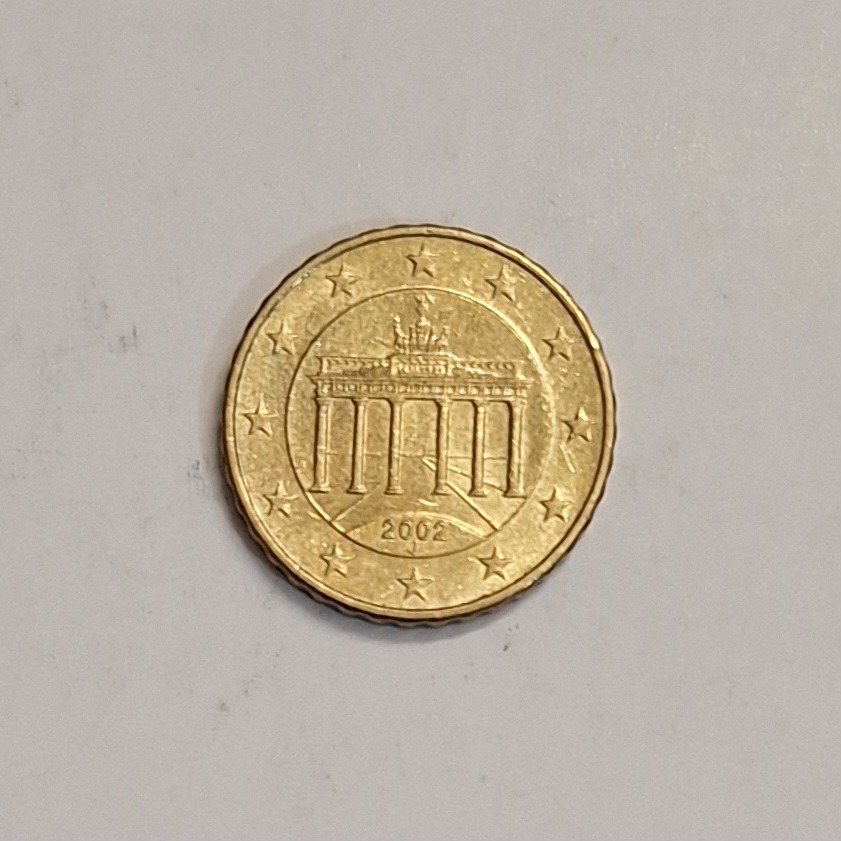10 یورو سنت آلمان 2002 J (کد 5971)