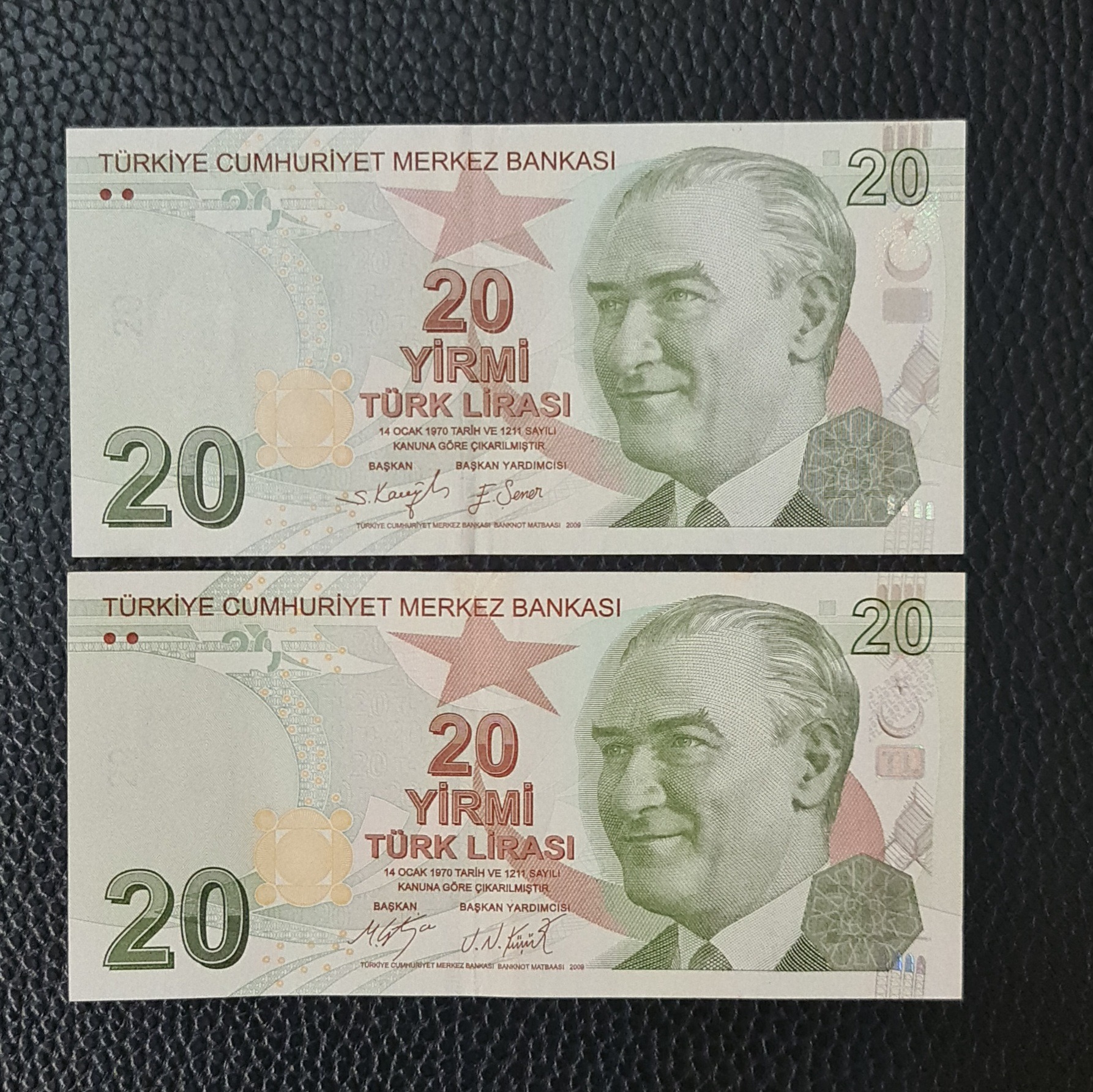 2 تک 20 لیر ترکیه 2009