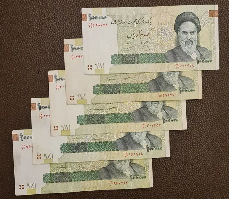 تمام 5 امضا اسکناس 100000 ریالی بزرگ