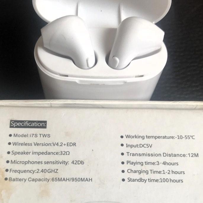 هندزفری بلوتوث طرح ایرپاد مدل i7S-TWS