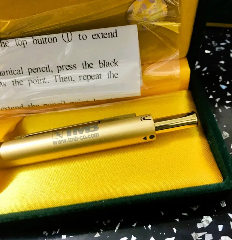 خودکار طلایی چهار کاره برند ایپلمات فوق لاکچری