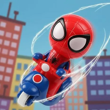 اکشن فیگور مرد عنکبوتی اسکوتر Spider Man