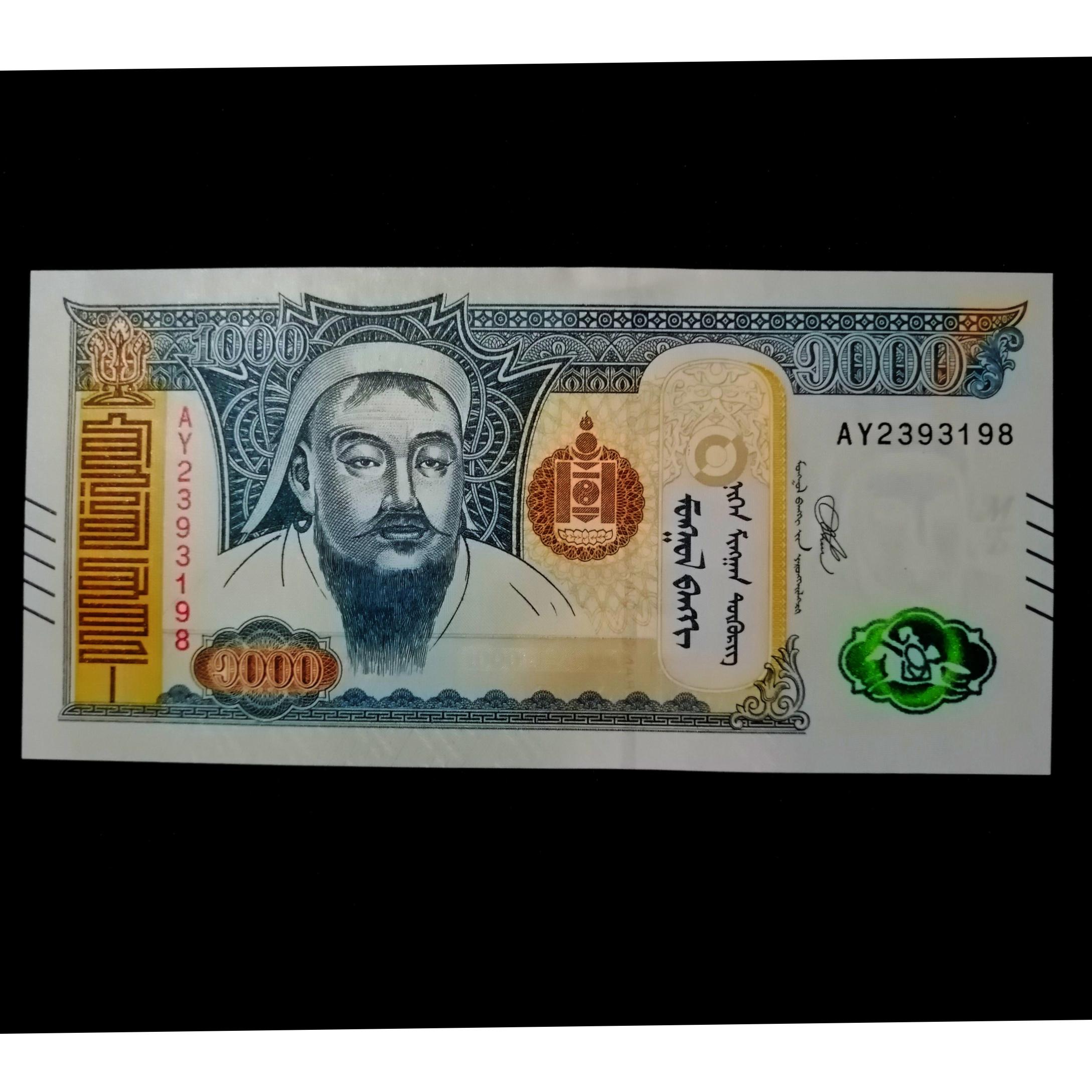 اسکناس 1000 توگریگ مغولستان