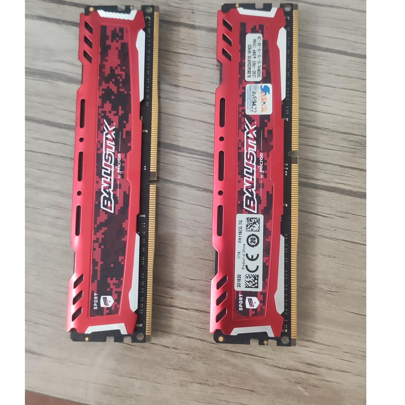 Crucial Ballistix 16 GB DDR4
