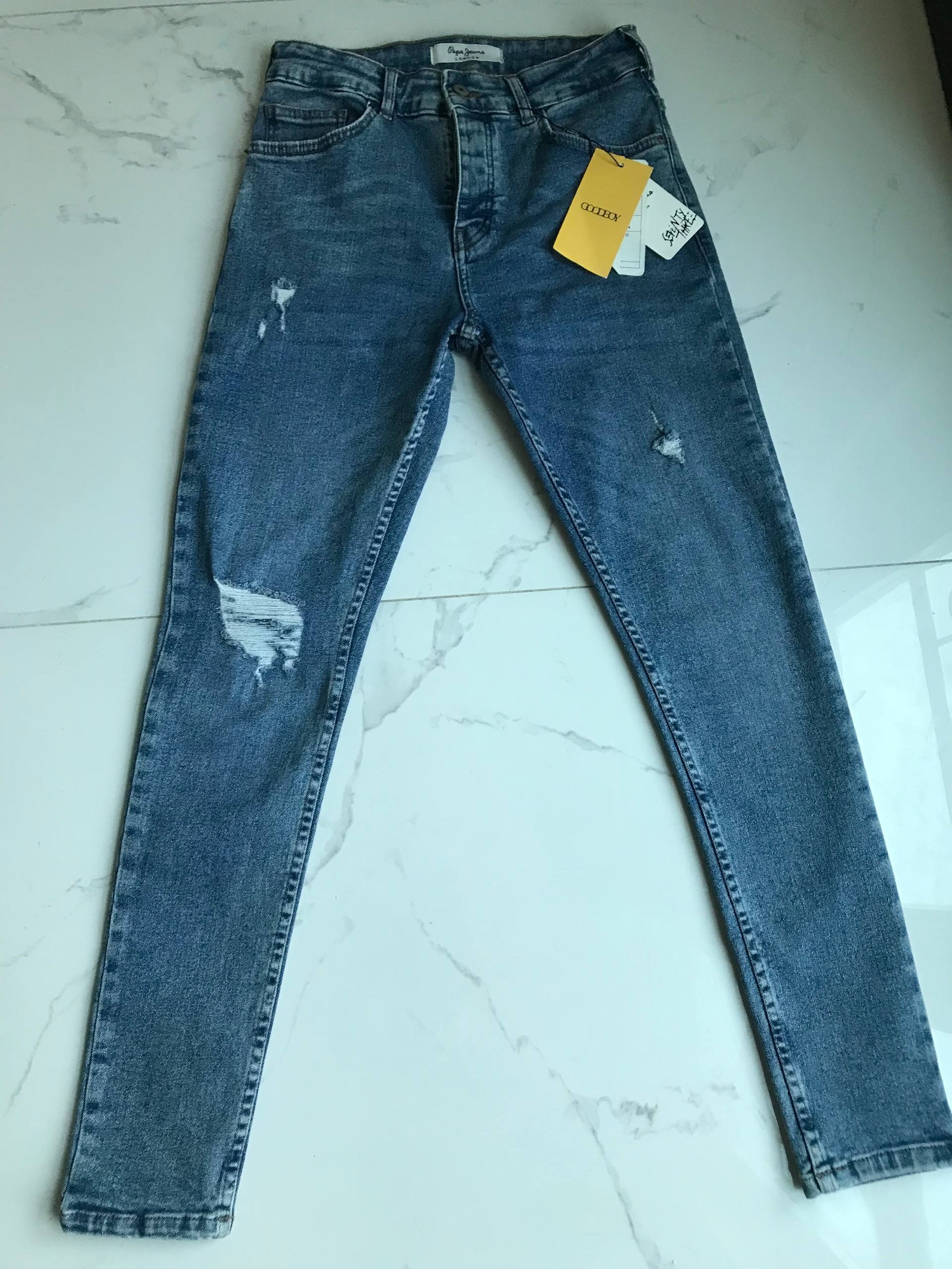شلوار جین زاپدار نو اتیکتدار برند Pepe Jeans