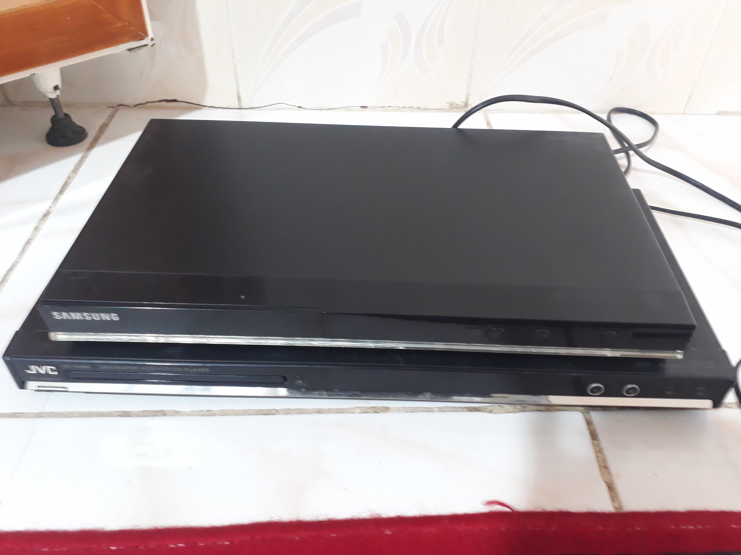دستگاه dvd سامسونگ و jvc