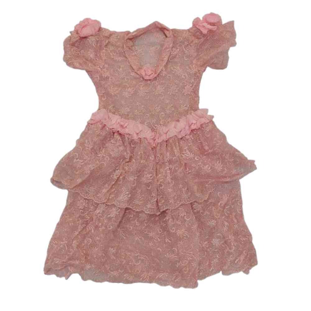 لباس مجلسی دخترانه لباس عروس بچگانه پیراهن تور