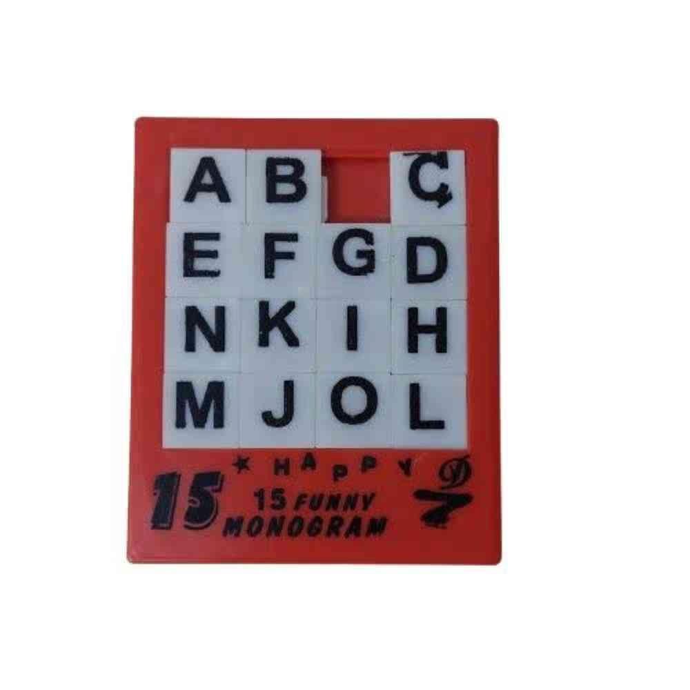 بازی فکری جورچین پازل جدول هوش حروف انگلیسی آموزشی