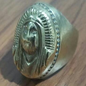 انگشتر برنز شمایل(توضیحات دارد)