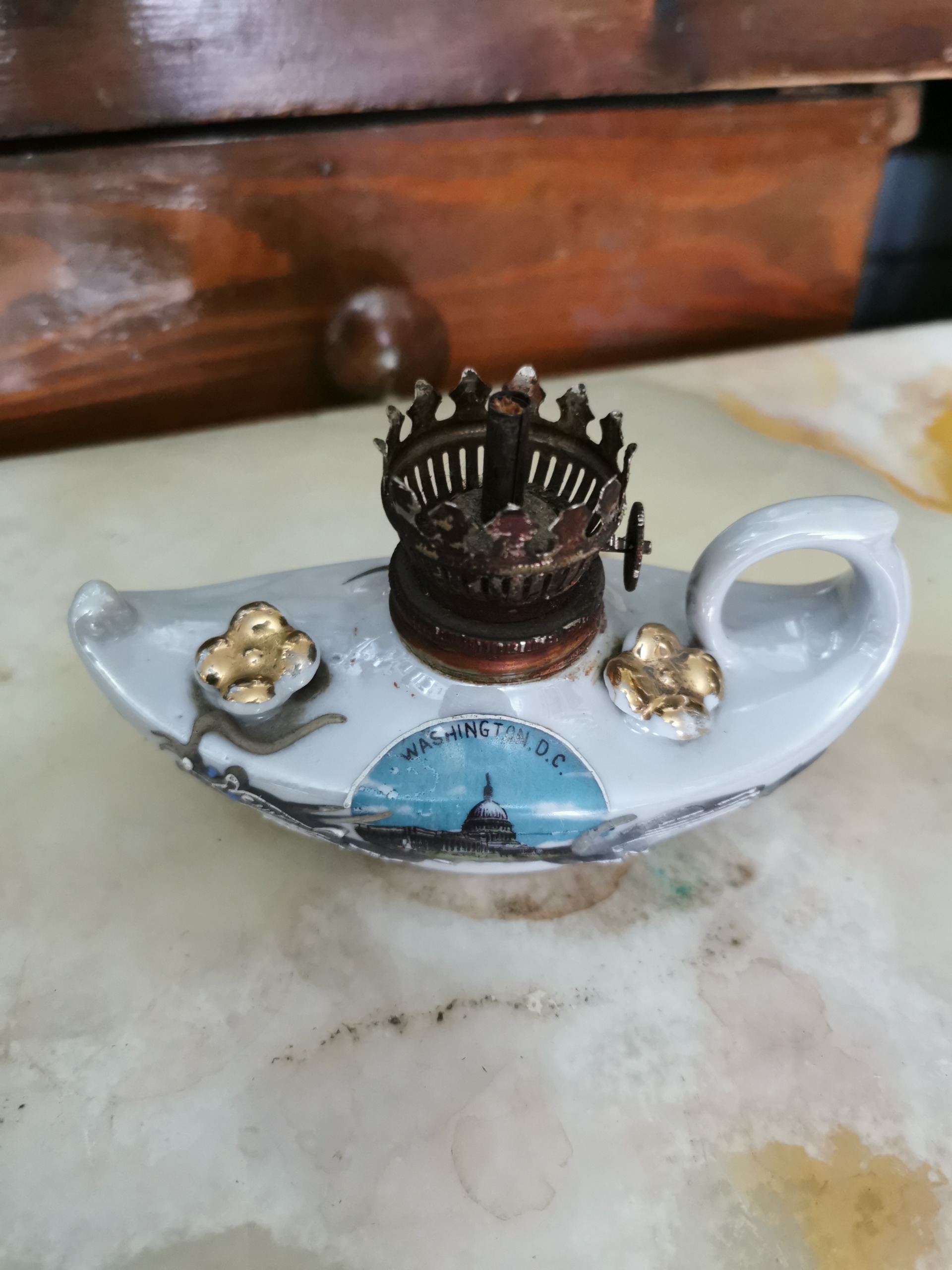 چراغ آنتیک ژاپنی