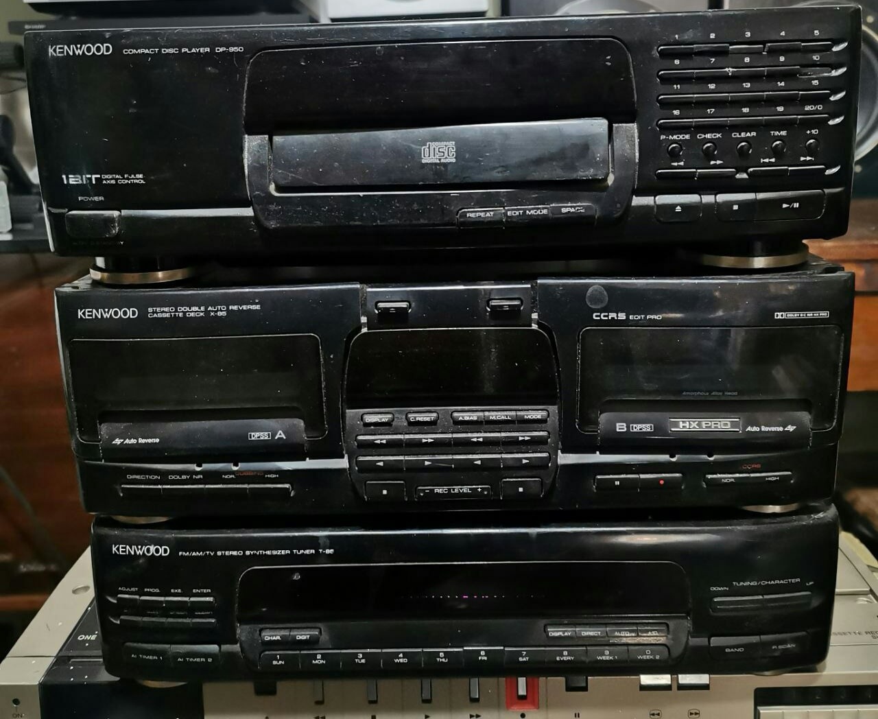 طبقات ضبط کنوود 3 عدد باهم