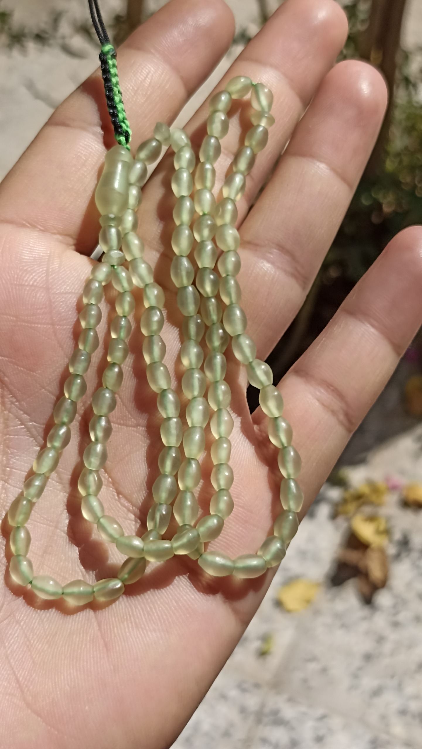 تسبیح شاه مقصود سبز افغان