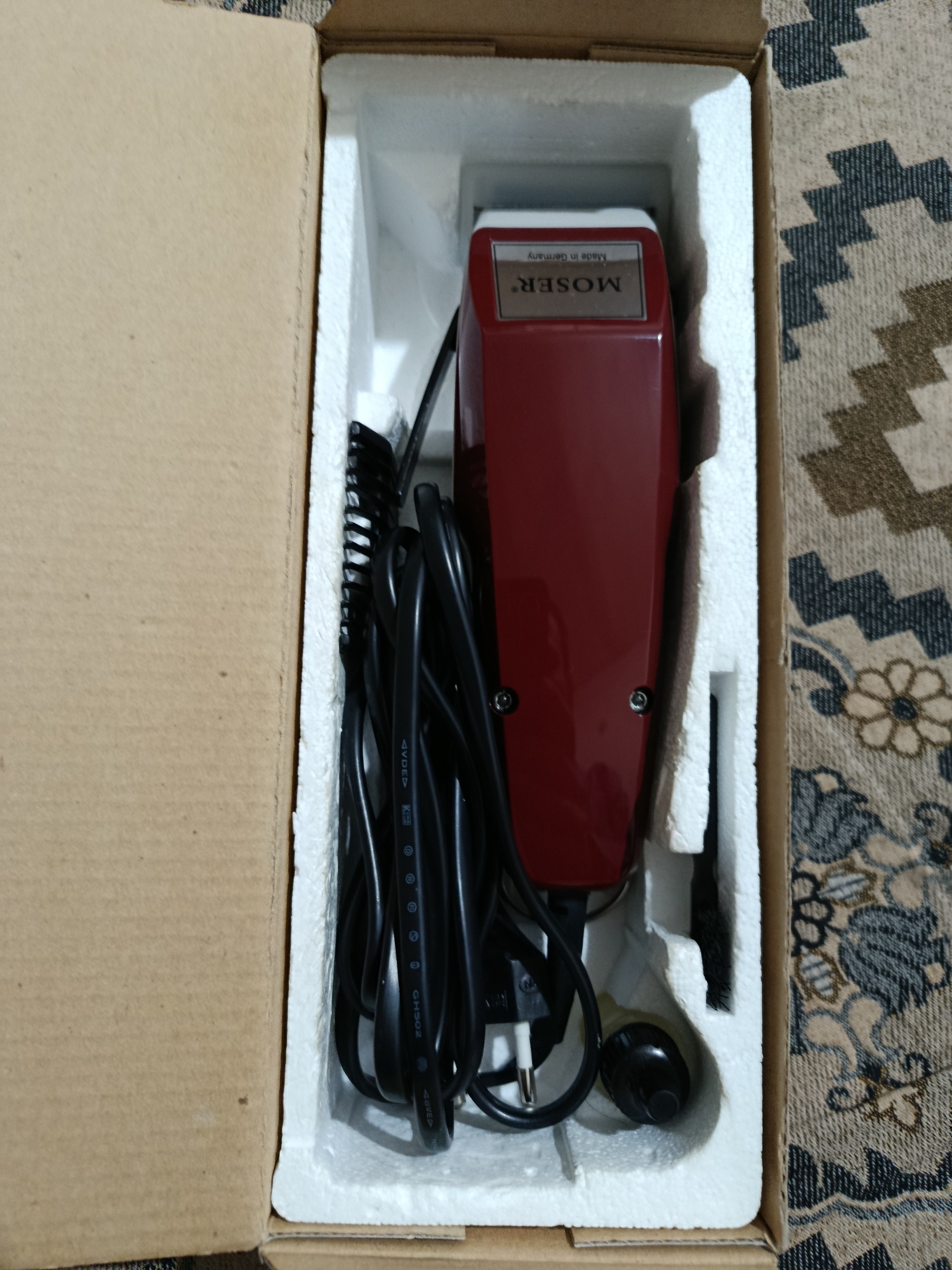 ماشین موزرسری اول قدیمی آکبند اصل آلمان