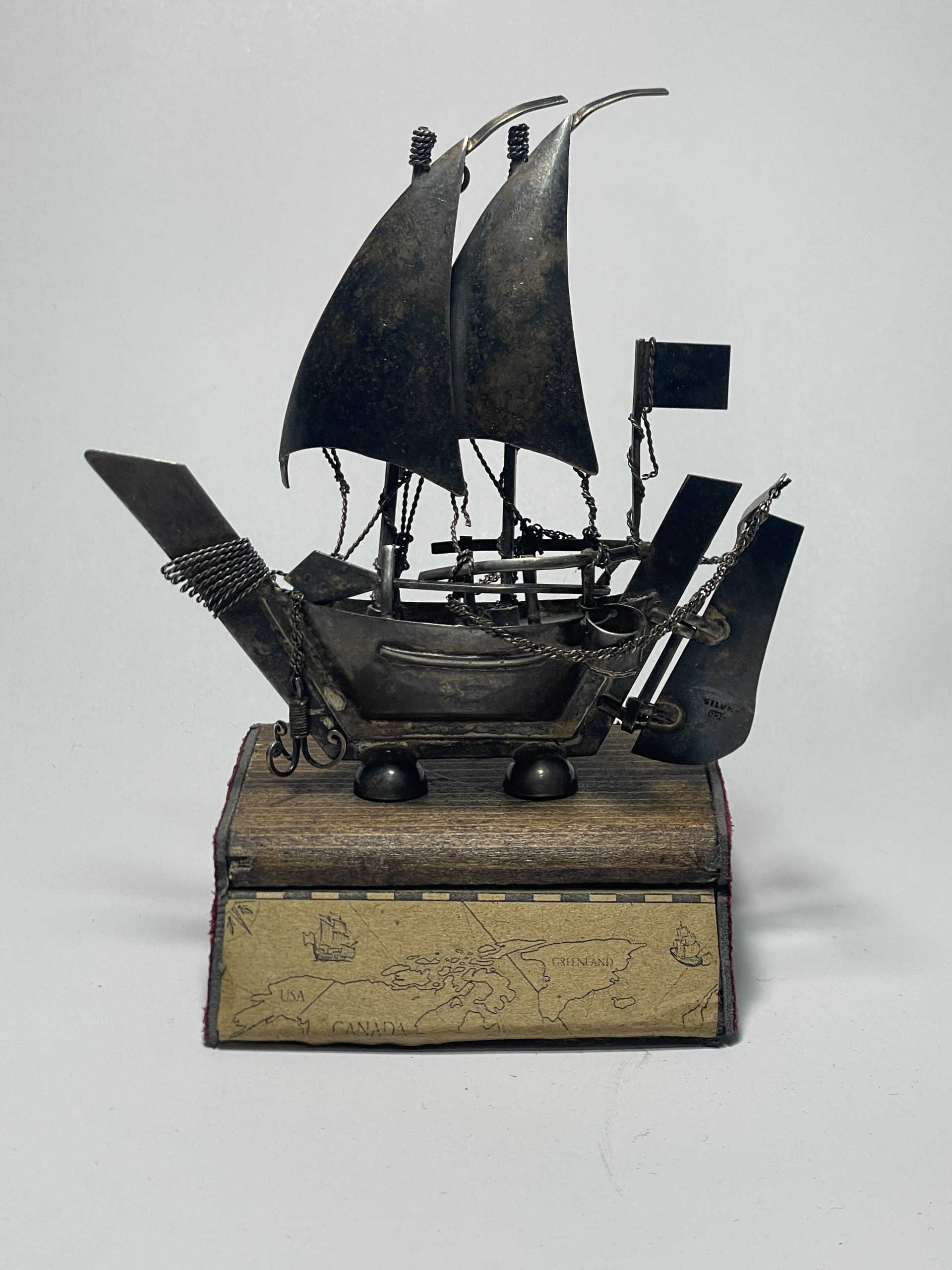 کشتی تمام نقره عیار 925 اروپایی