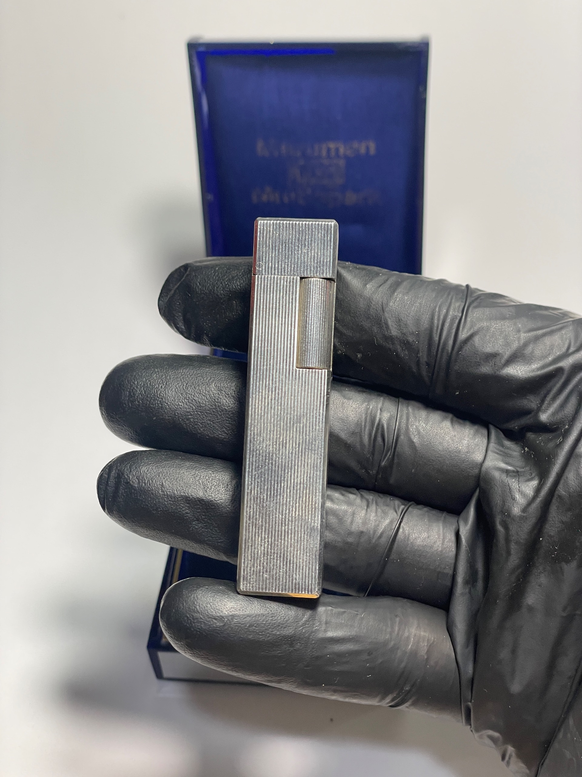 فندک نقره قدیمی برند maroman مارومن