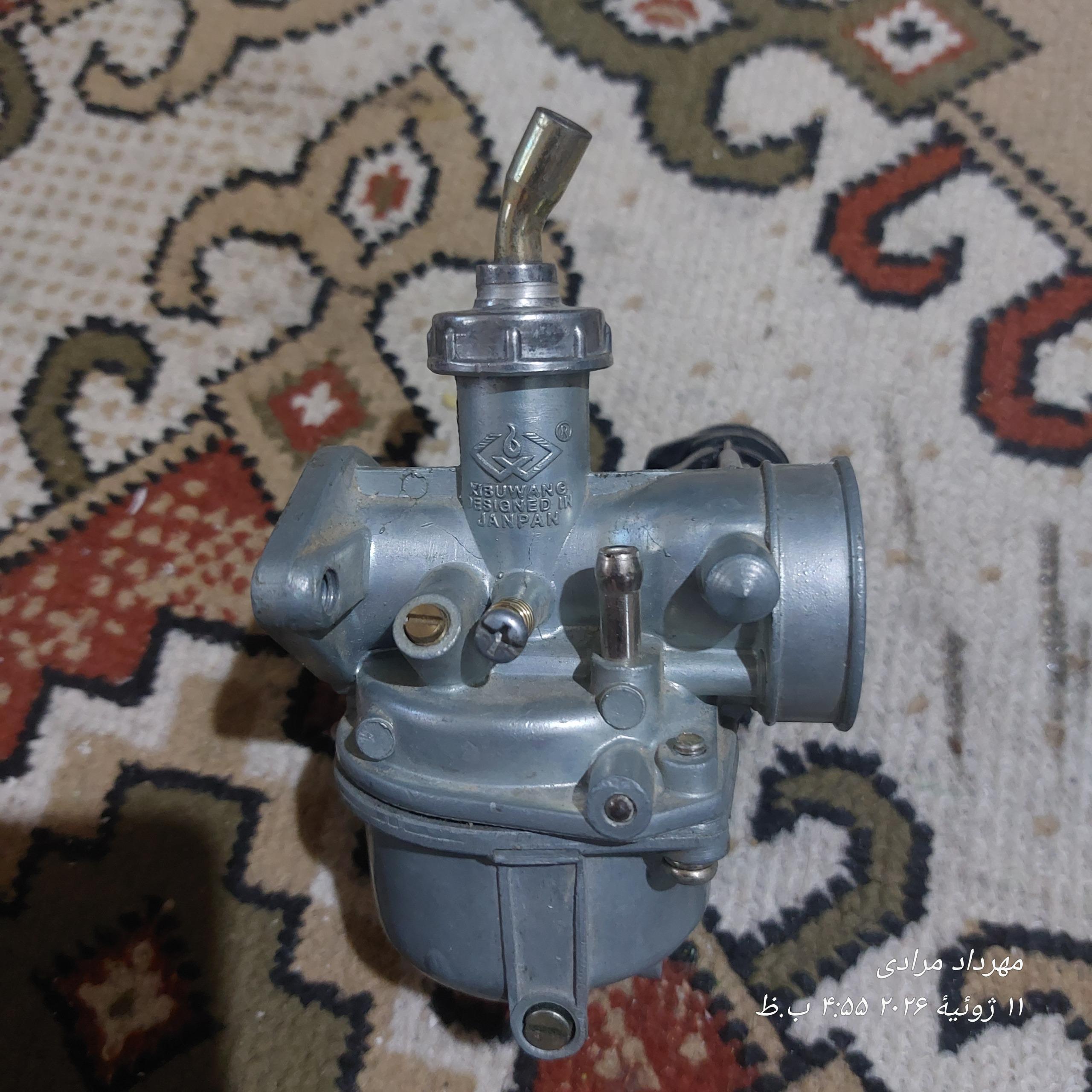 کاربراتور موتور هوندا 125 سی سی ژاپن اصلی