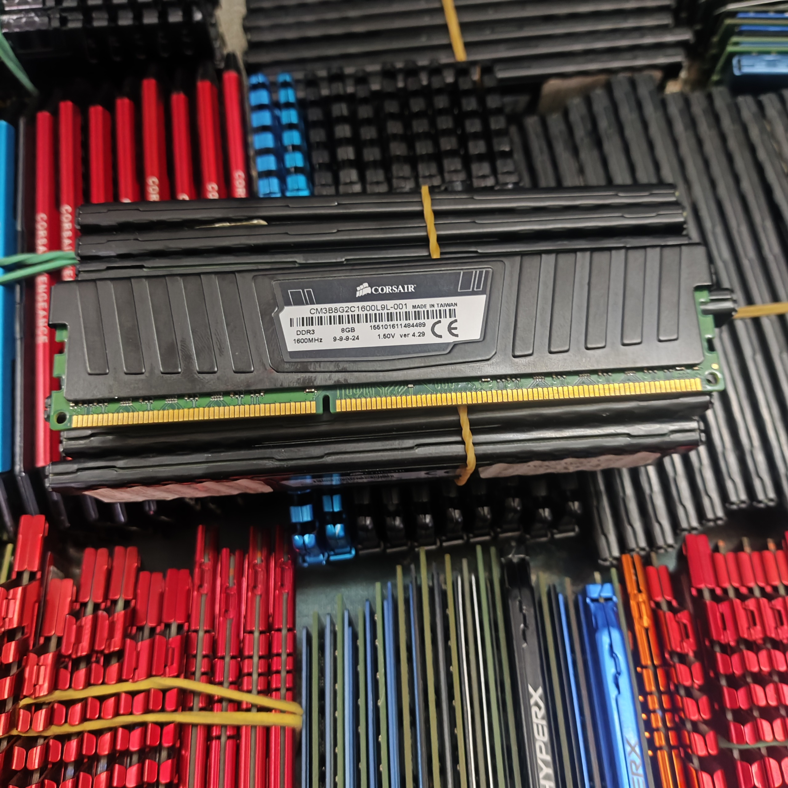 2عدد رم8گیگDDR3 باس1600