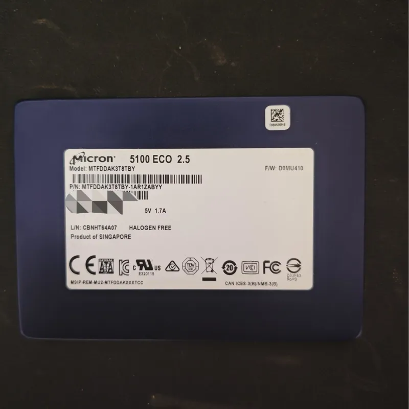 هارد سرور MICRON 3.84TB