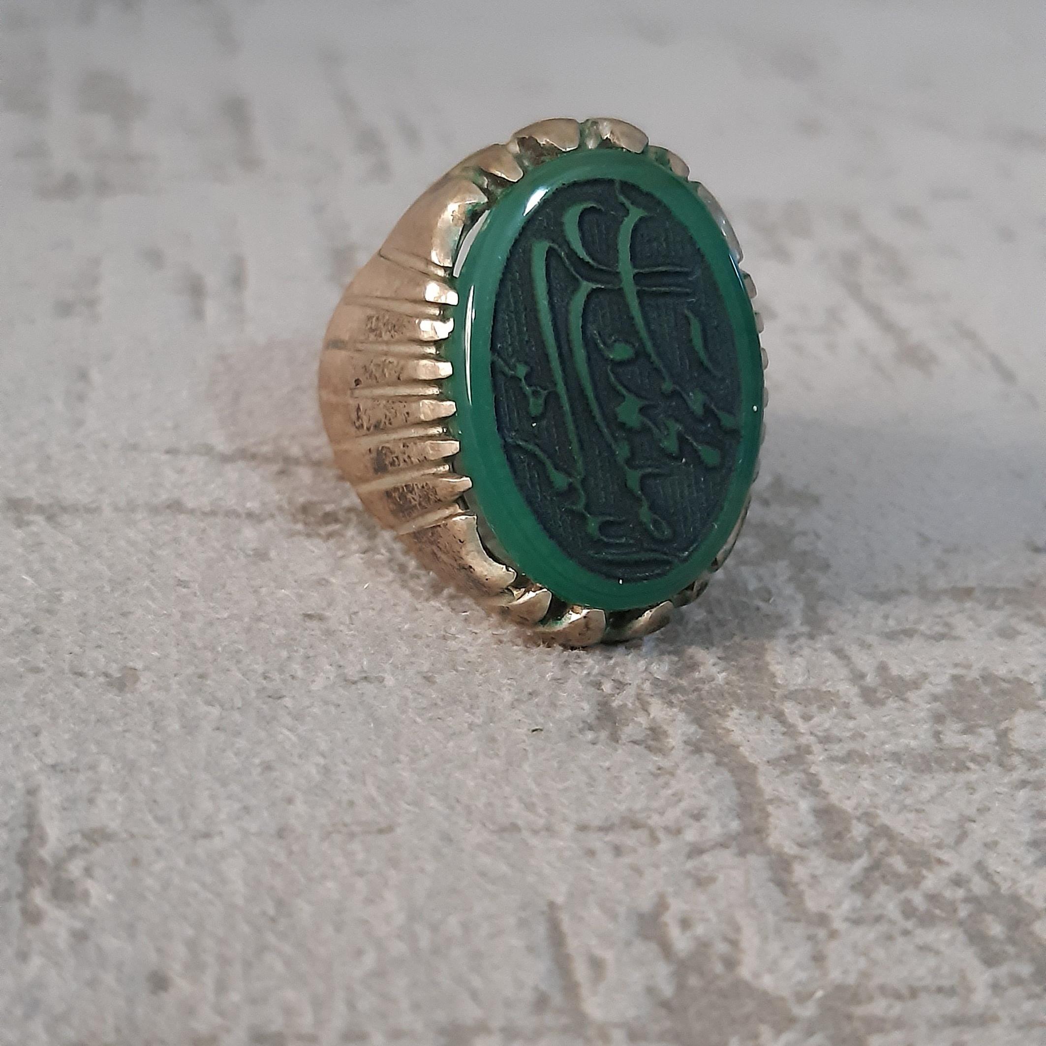 انگشتر نقره قدیمی