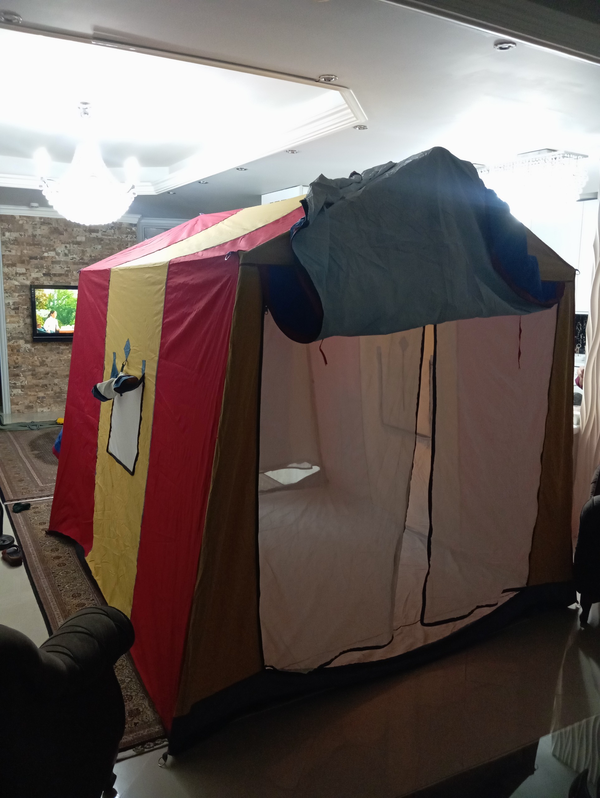 چادر 2.5در 2.3 پارچه خارجی کاملا ضد آب