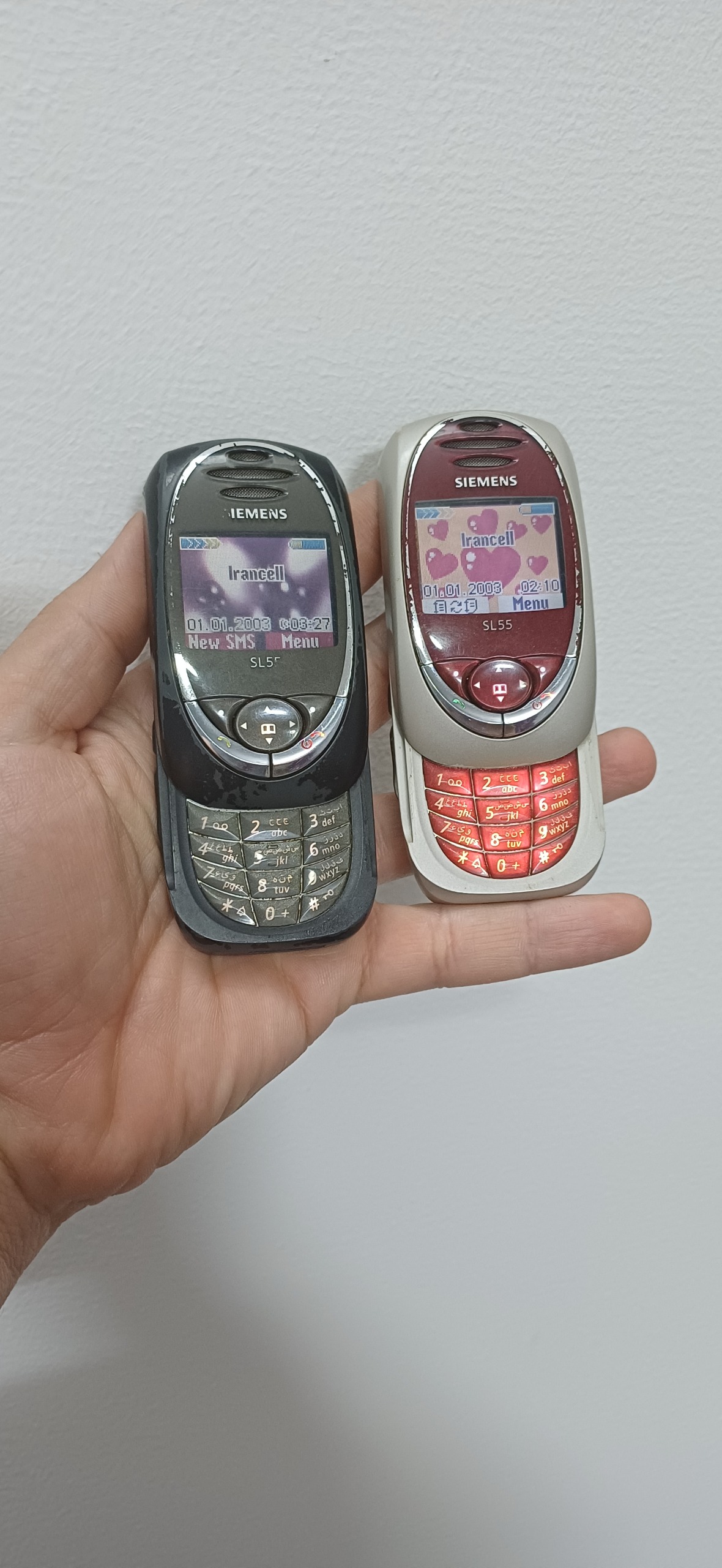 گوشی پنتکSL55 انتیک 2عدد