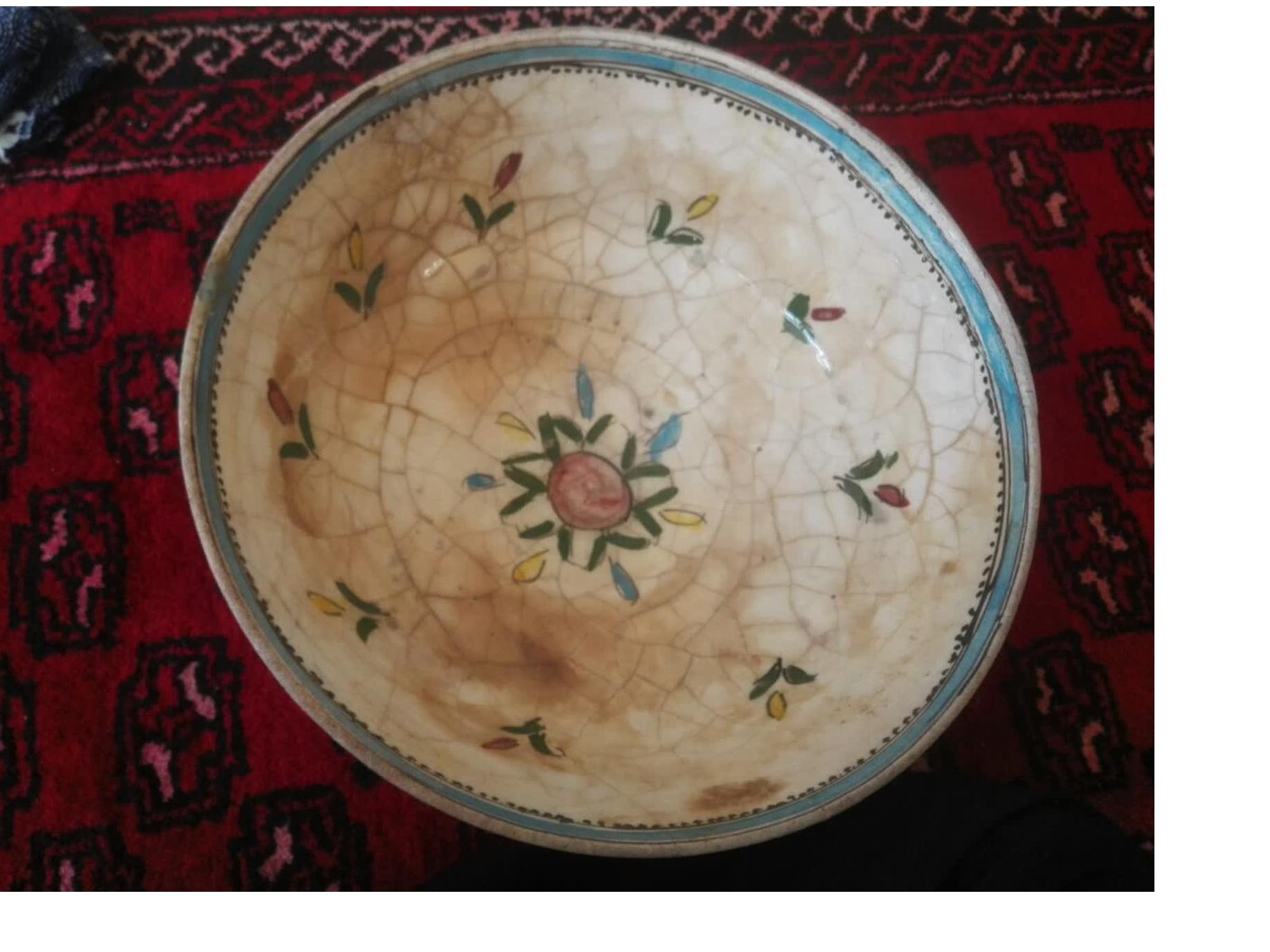 قدح سفالی قدیمی