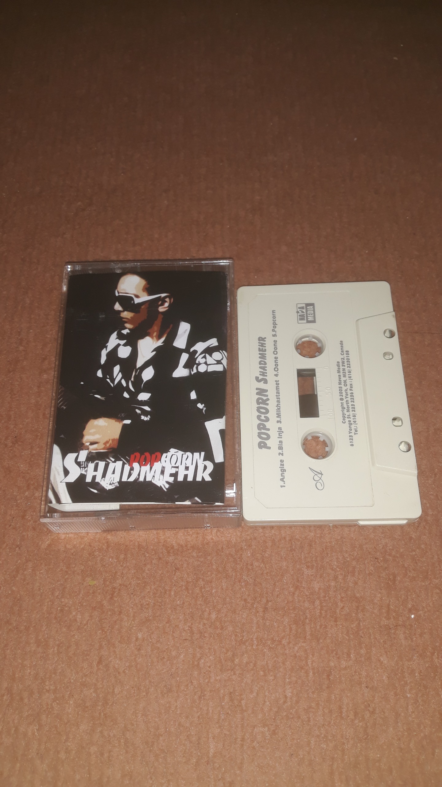 نوار کاست پاپ کورن از شادمهر