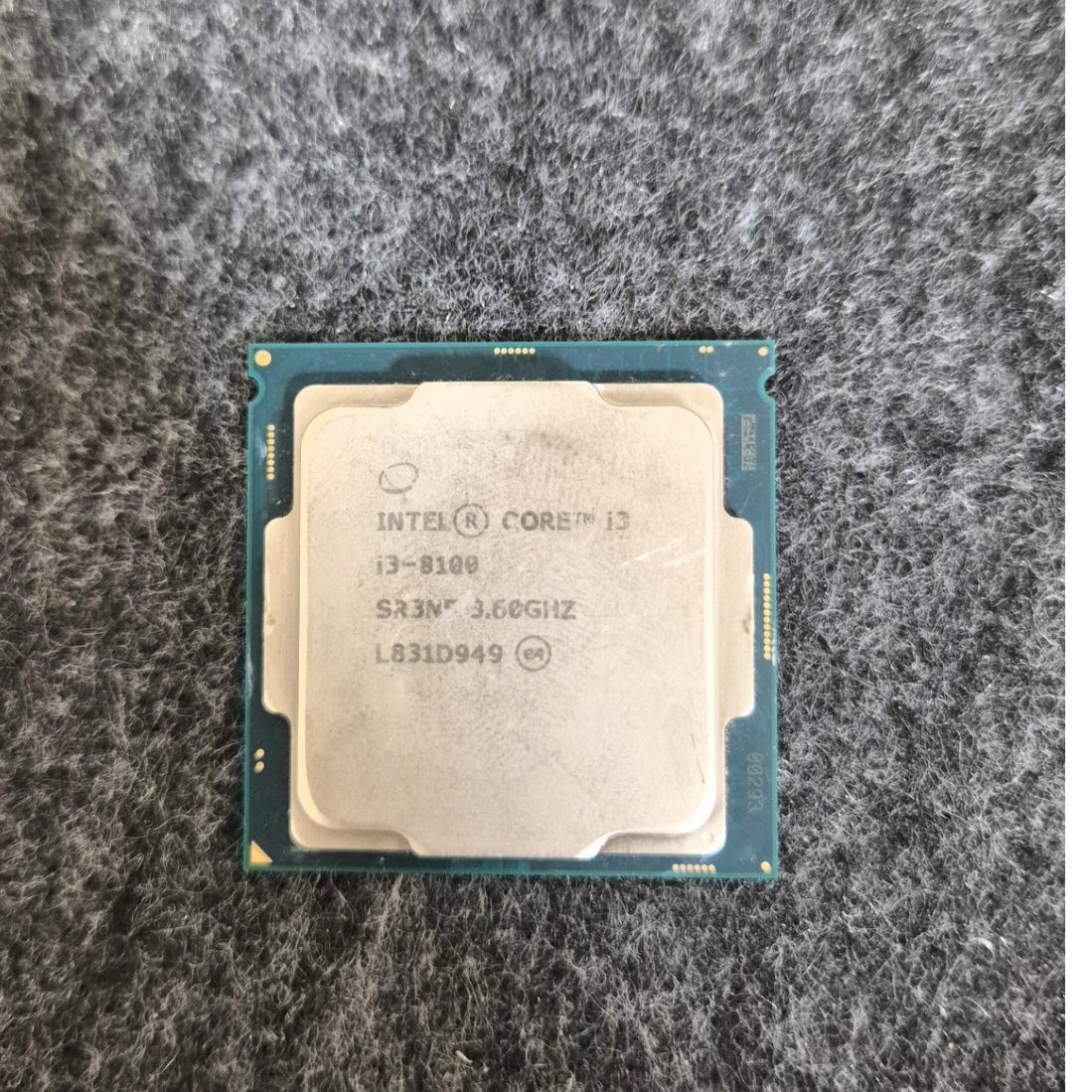 سی پی یو i3 8100