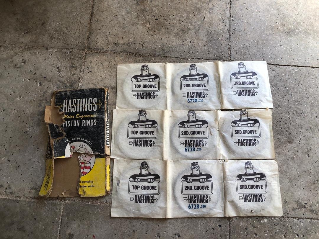 رینگ پستون آمریکایی کمیاب و کلکسیونی