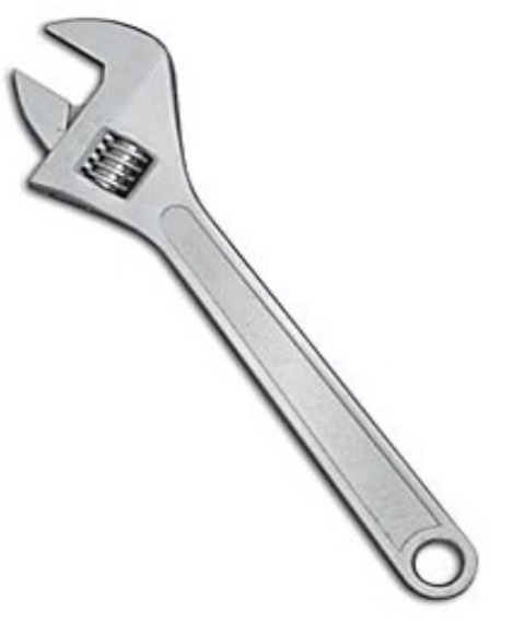 آچار فرانسه drop forged سایز 8 اینچ