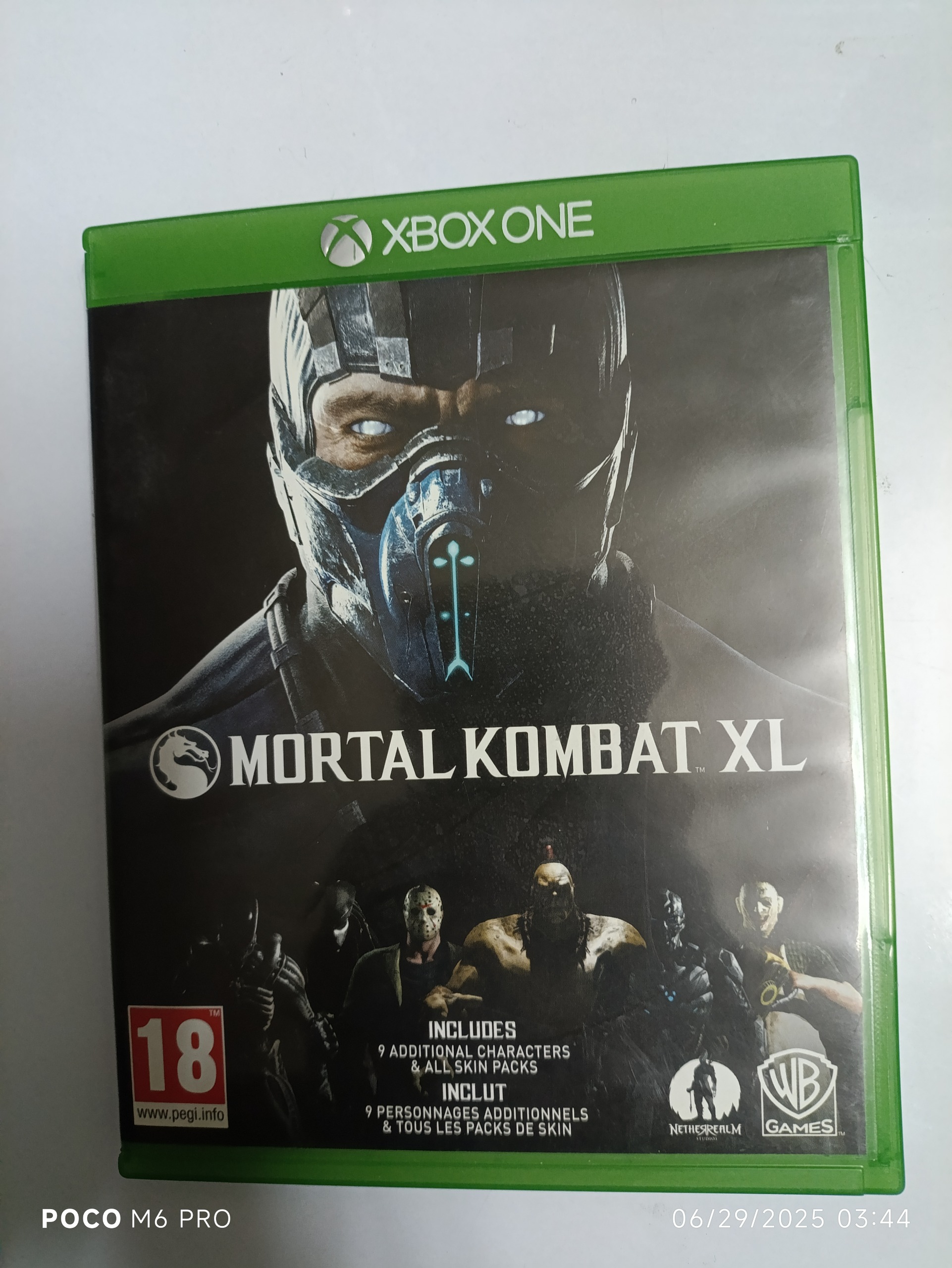 بازی Mortal Kombat xl Xbox