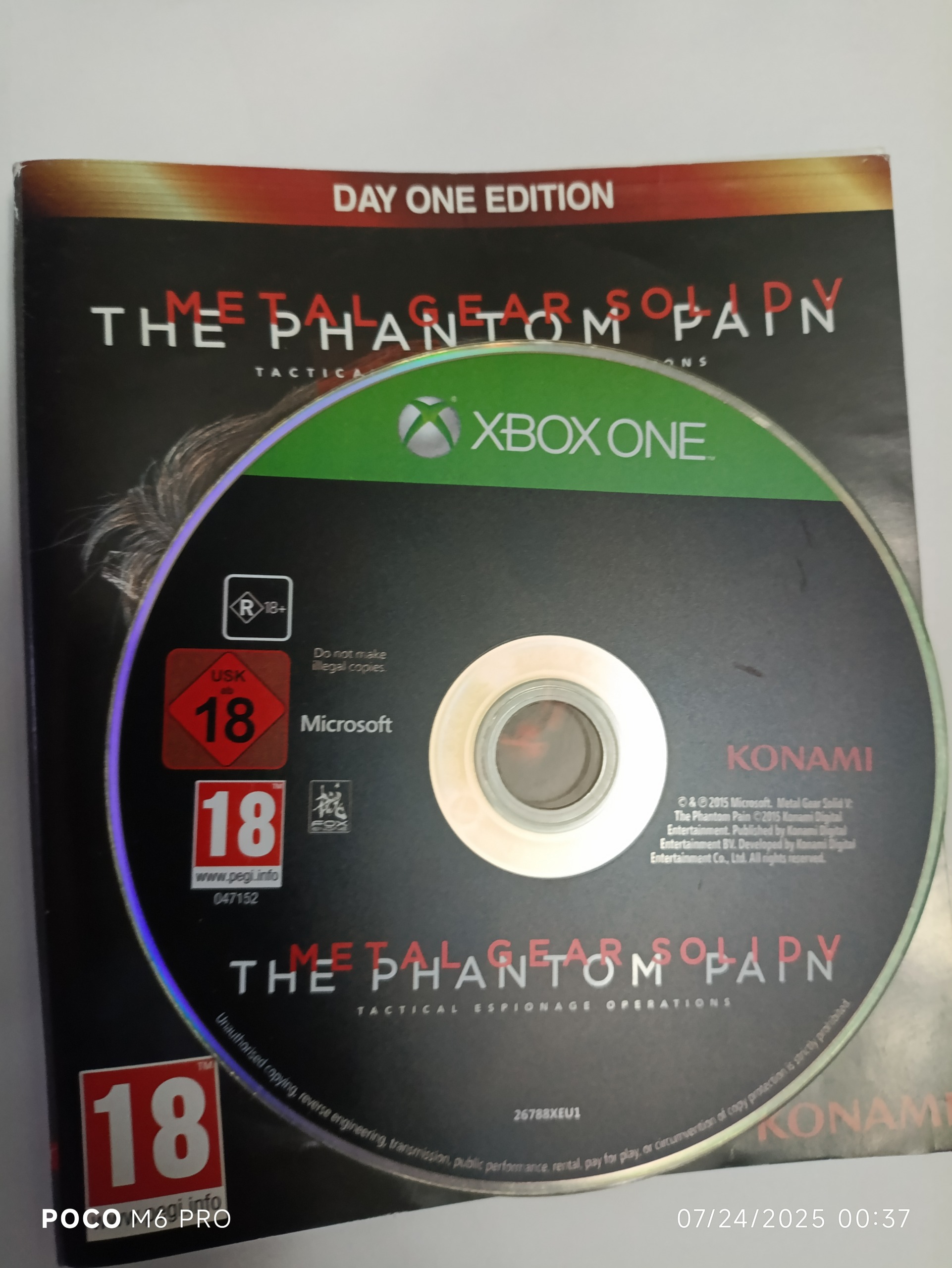 بازی Metal Gear Solid Phantom Pain بدون قاب