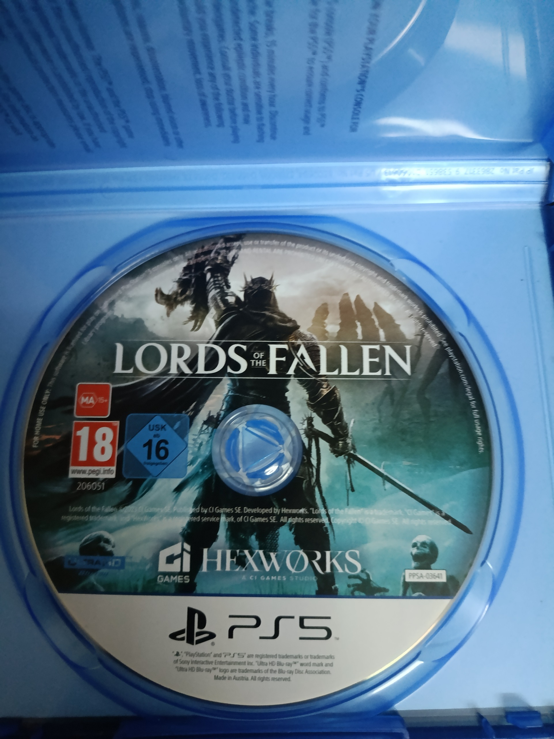 بازی Lord Of The Fallen PS5 در حد نو