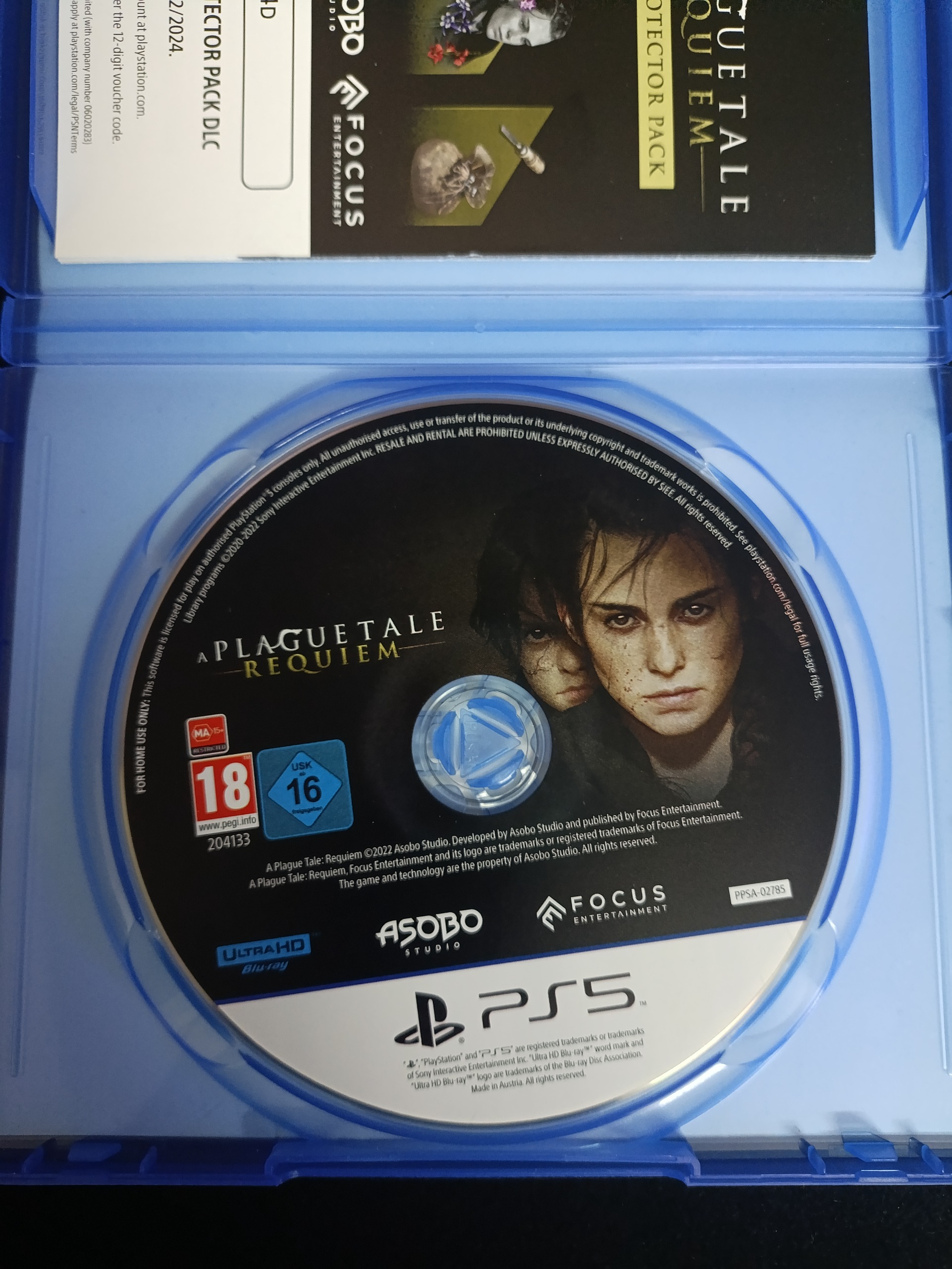بازی A Plague Tale Requiem PS5 در حد نو