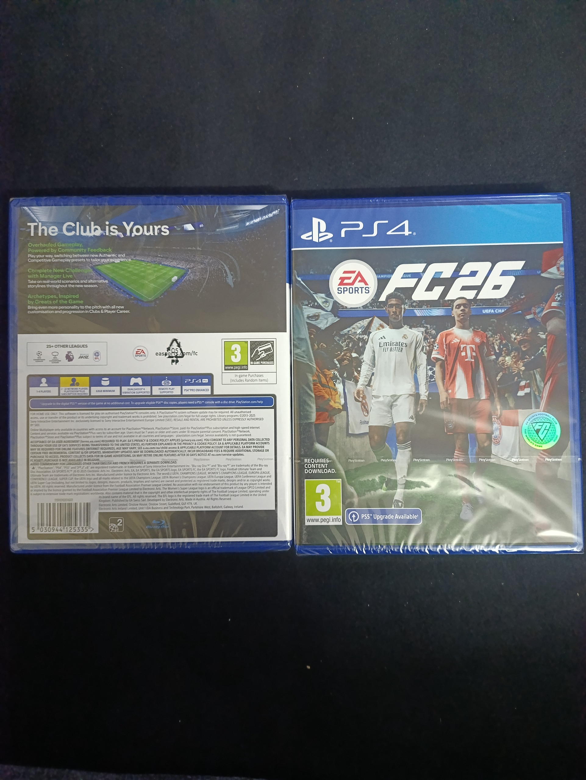 بازی FC26 Ps4 پلمپ اصلی