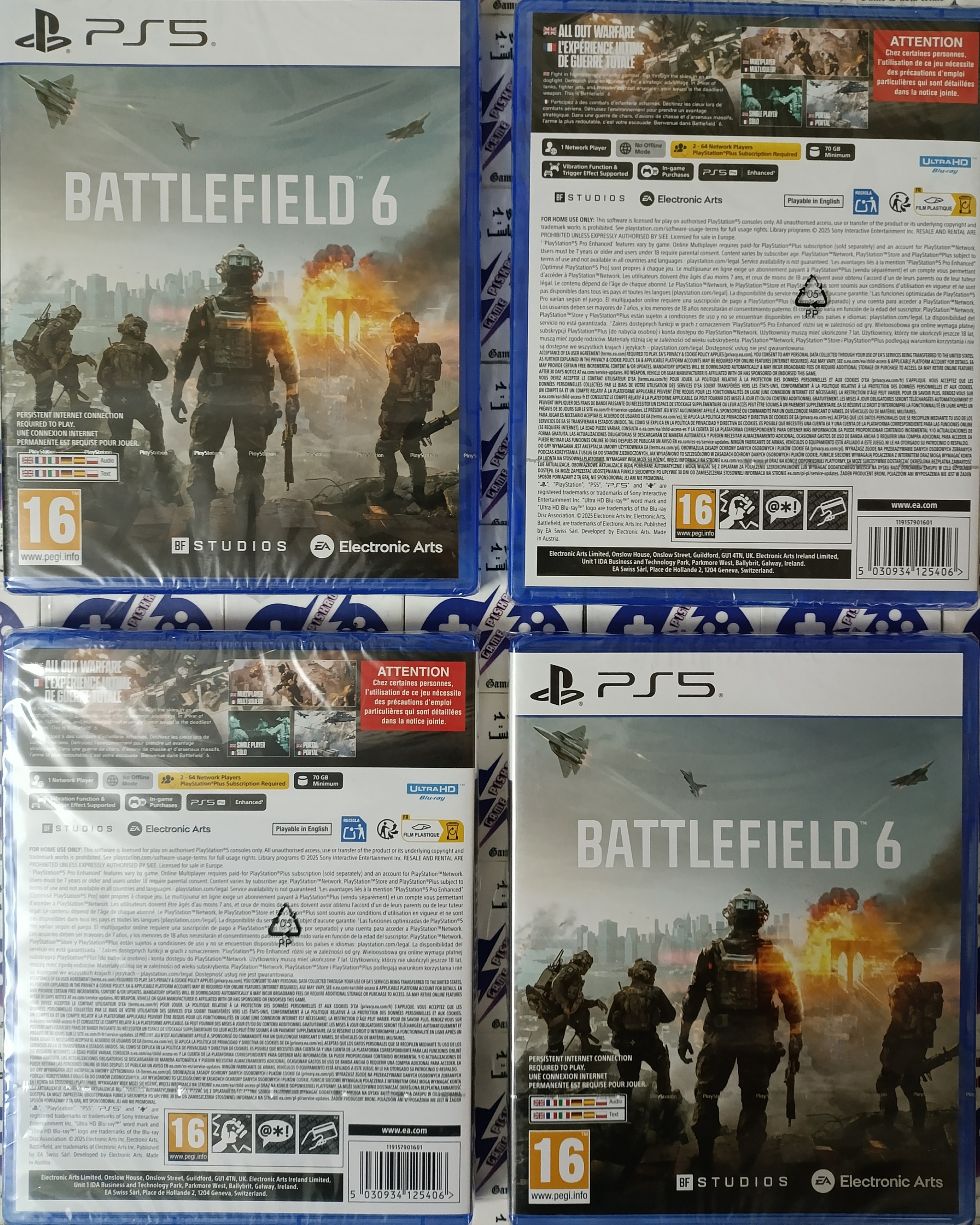 بازی Battlefield 6 PS5 پلمپ اصلی