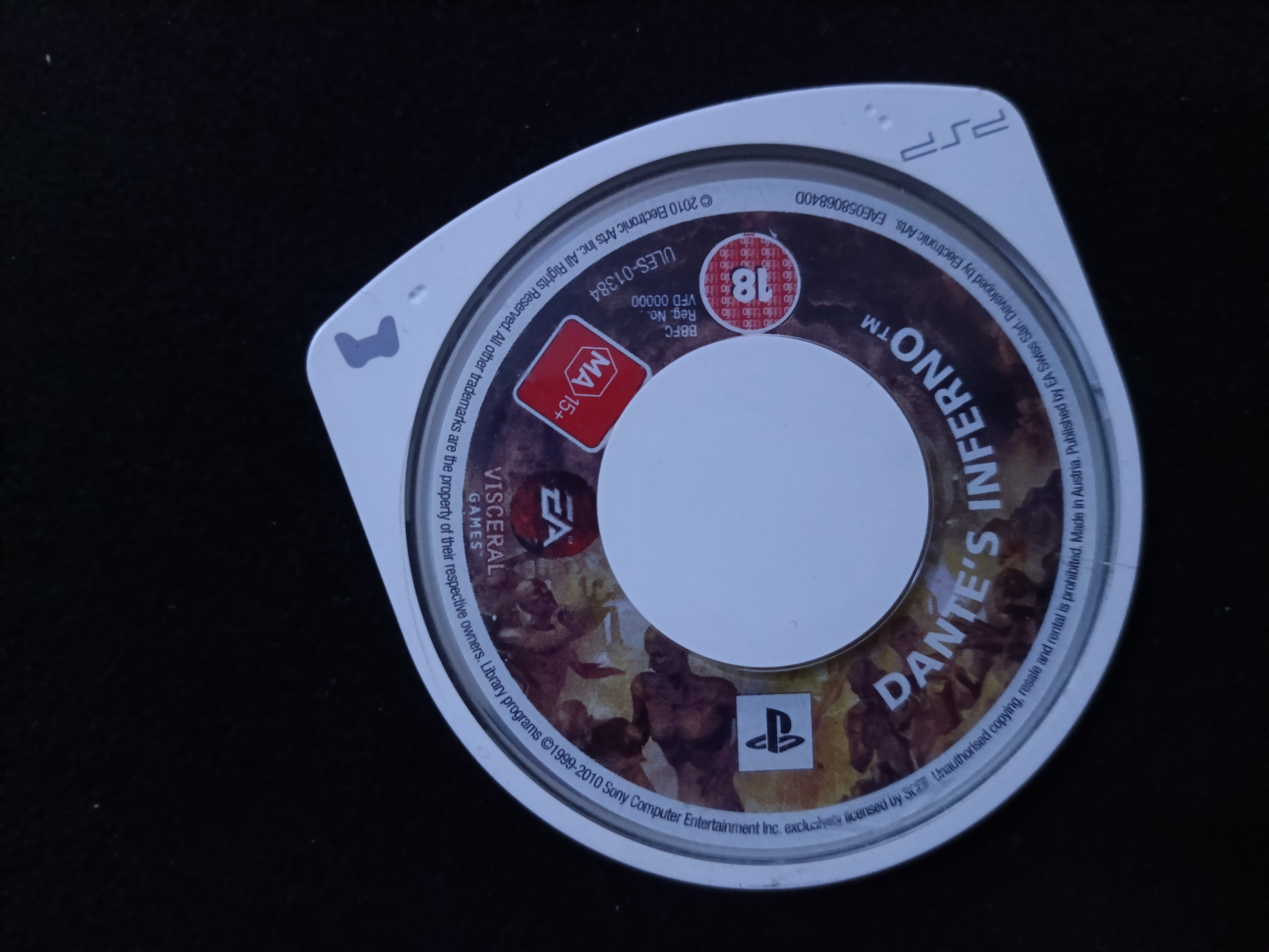 بازی Dante Inferno PSP , UMD