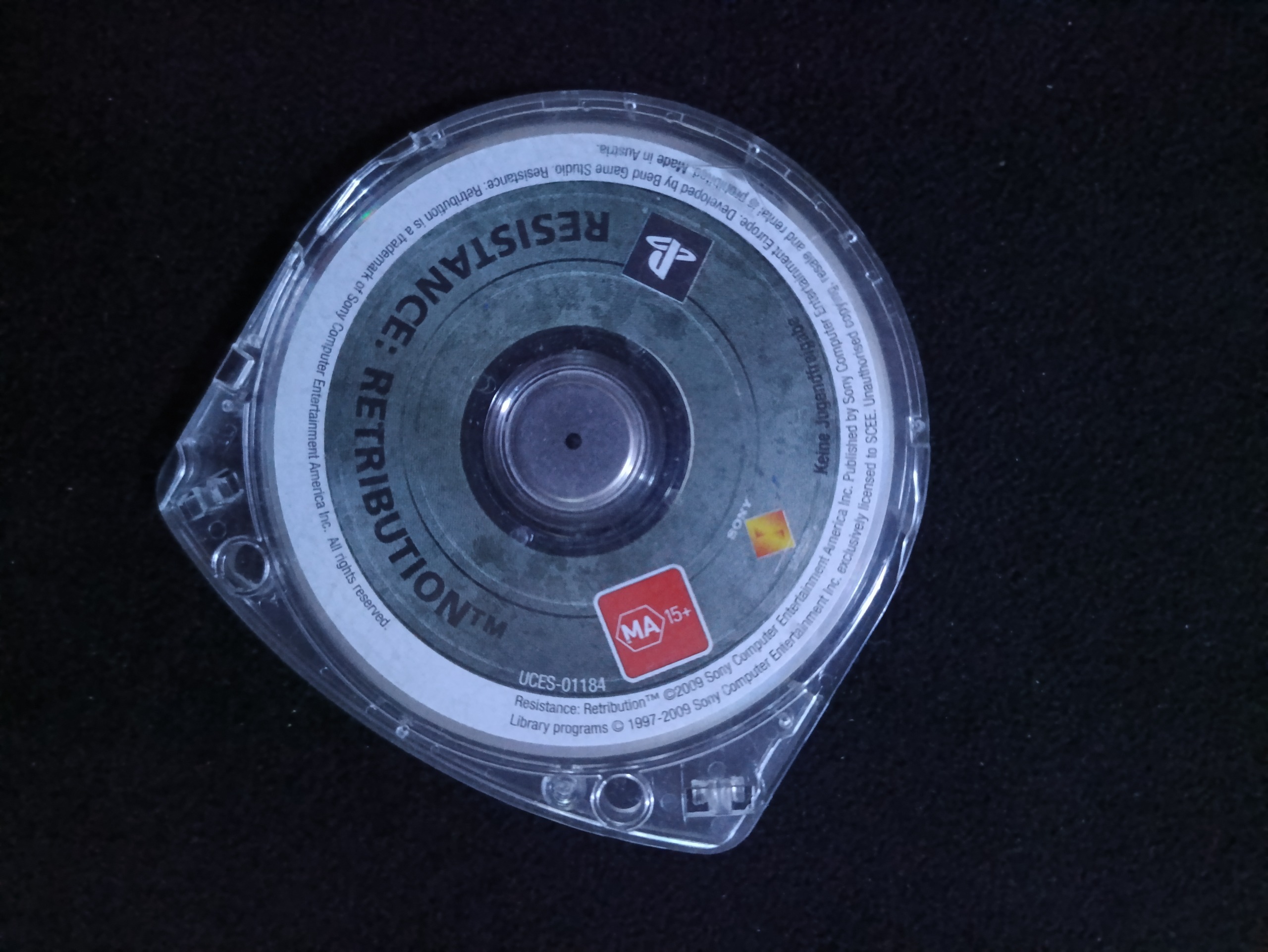 بازی Resistance PSP , UMD