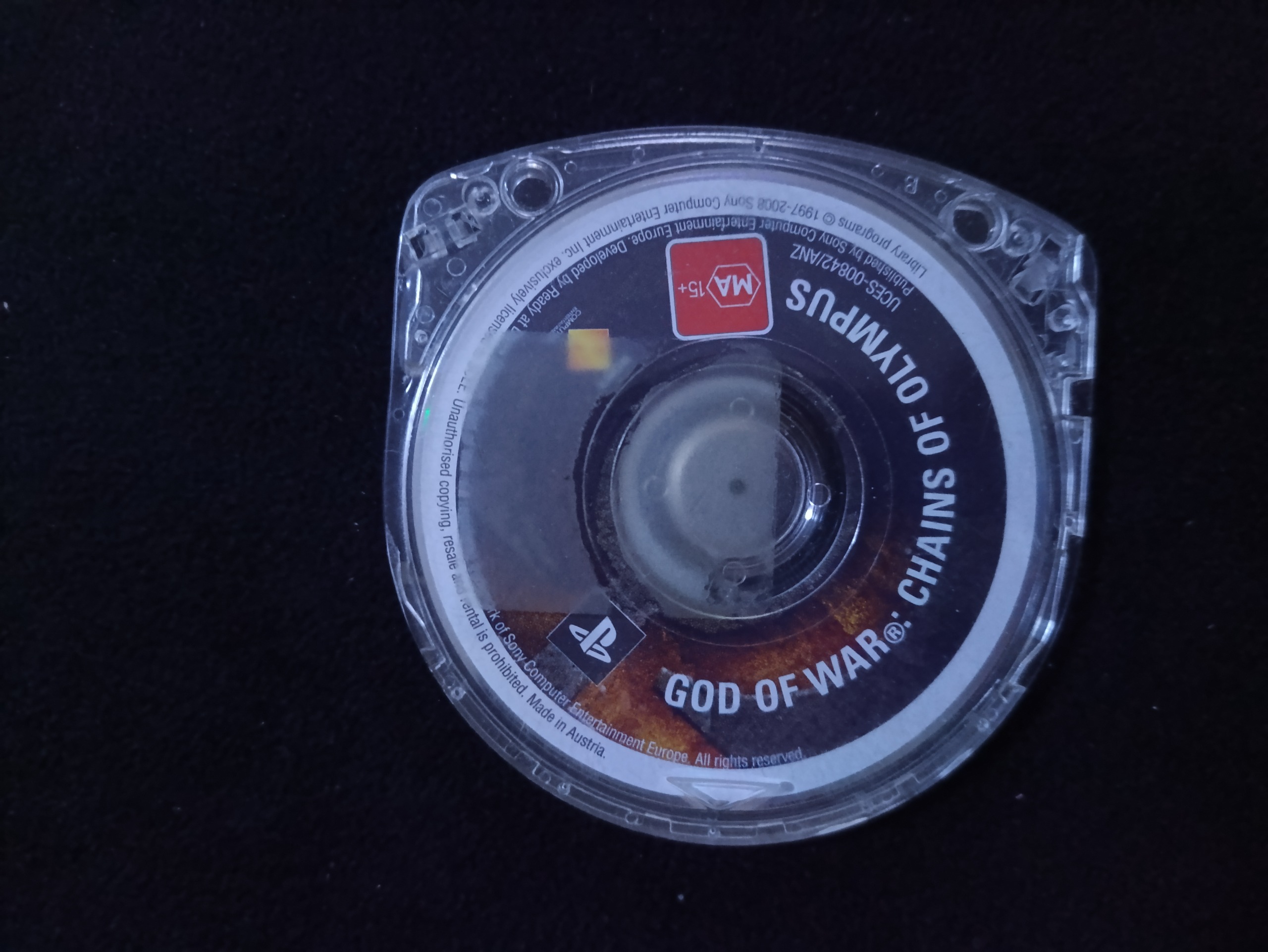 بازی God Of War Chains Of Olympus PSP, UMD